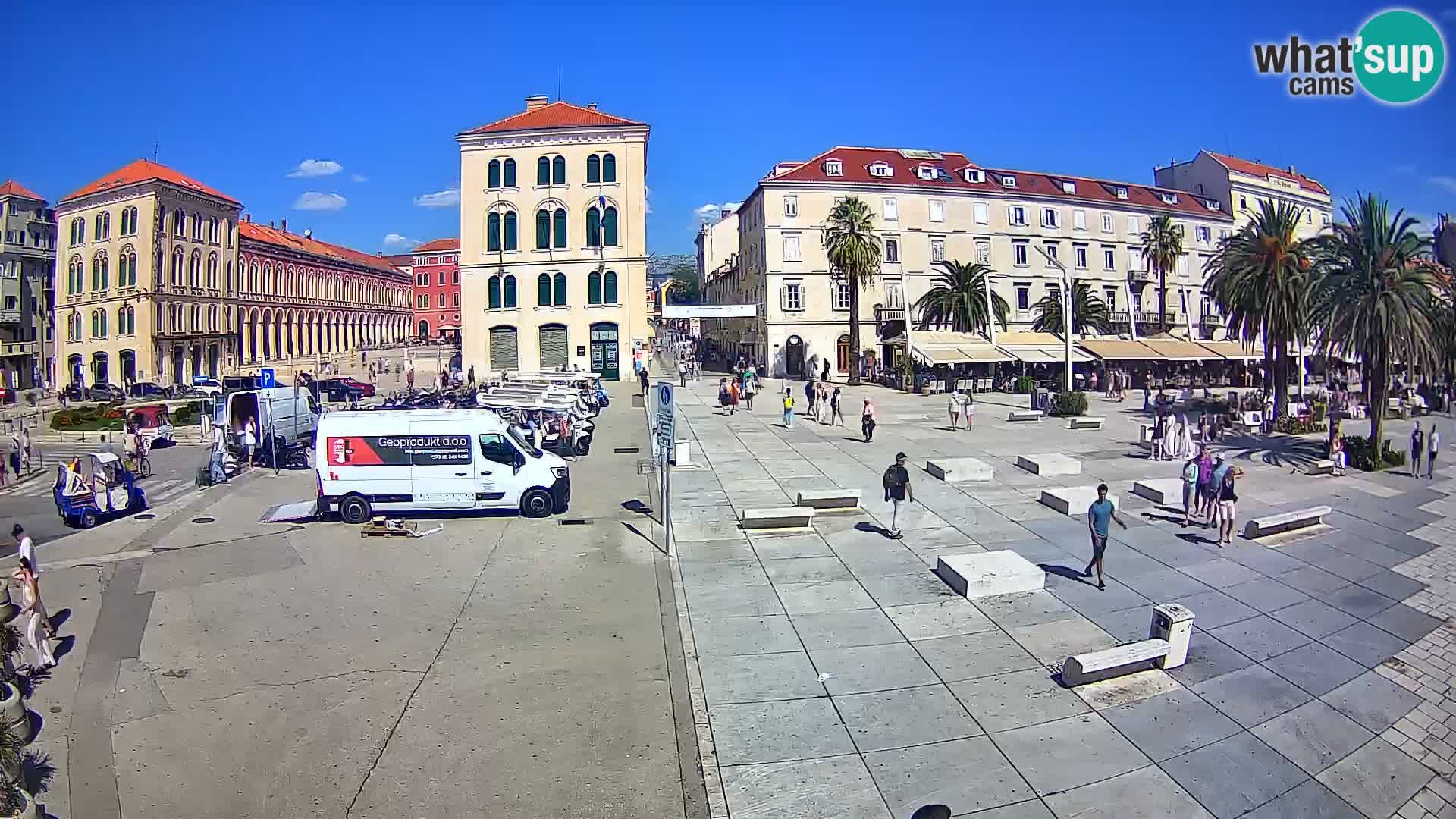 Split kamera Riva – Prokurative | Trg Republike