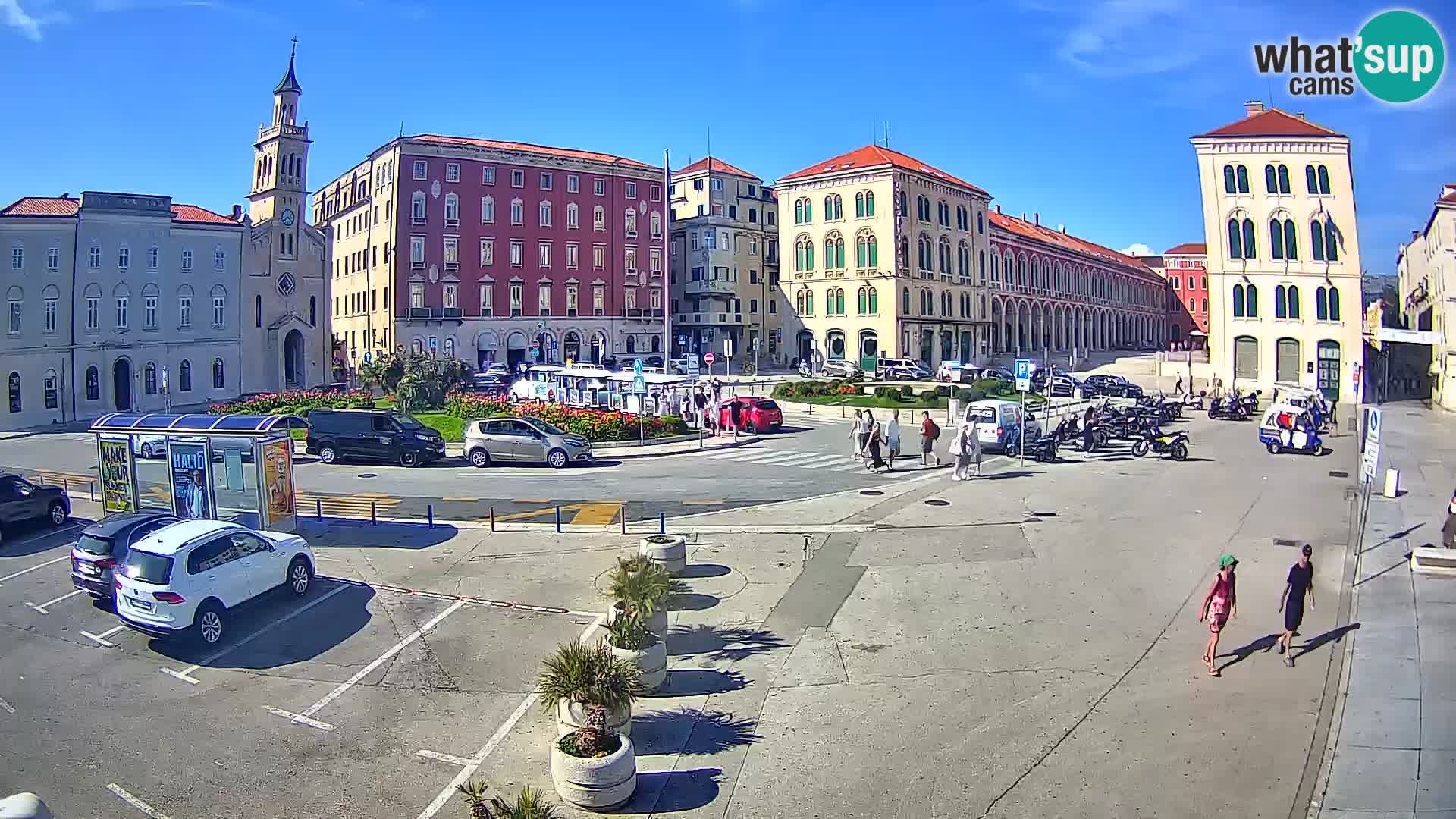 Webcam Split Riva – Prokurative | Trg Republike