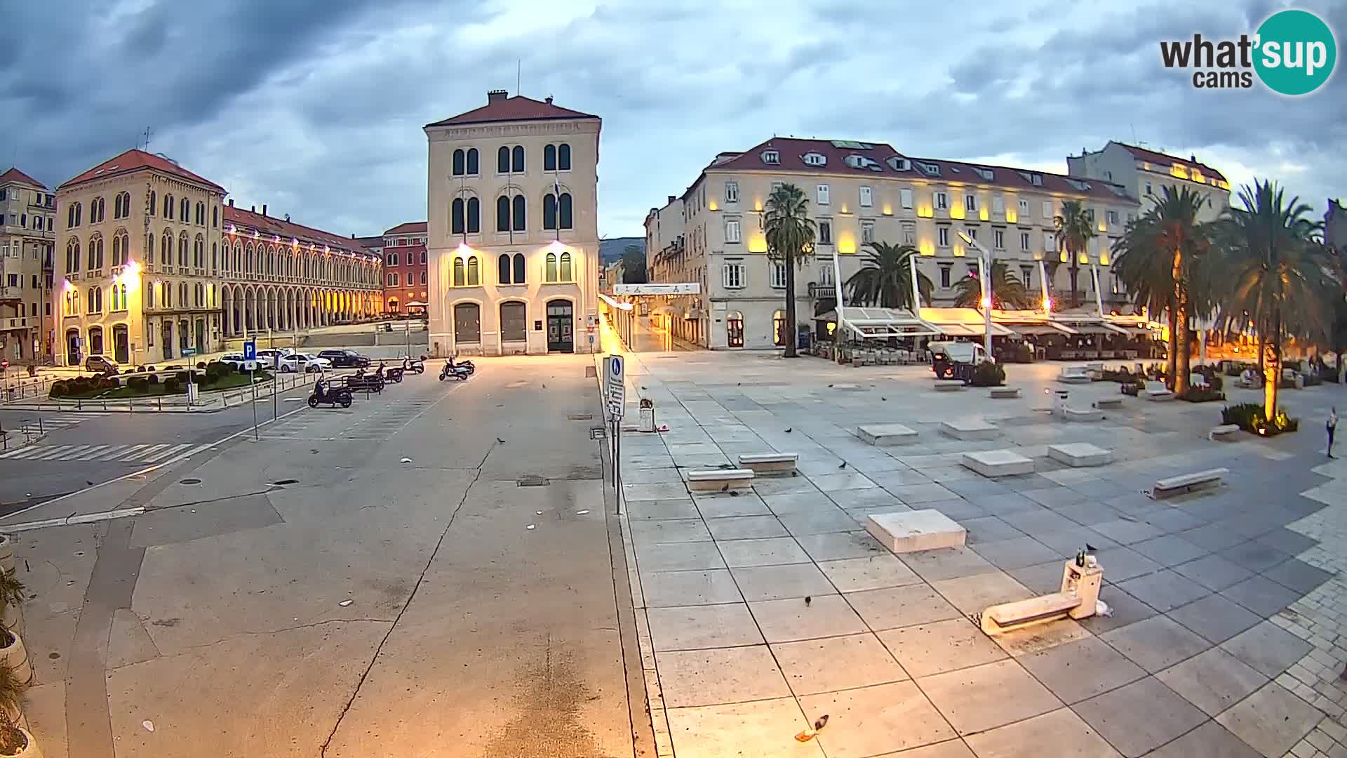Webcam Spalato Riva – Prokurative | Piazza della Republika