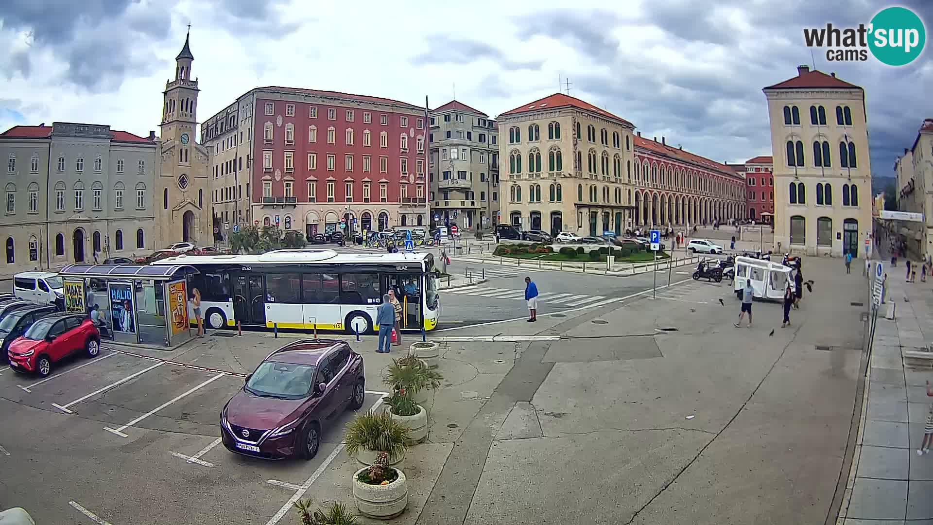 Webcam Spalato Riva – Prokurative | Piazza della Republika