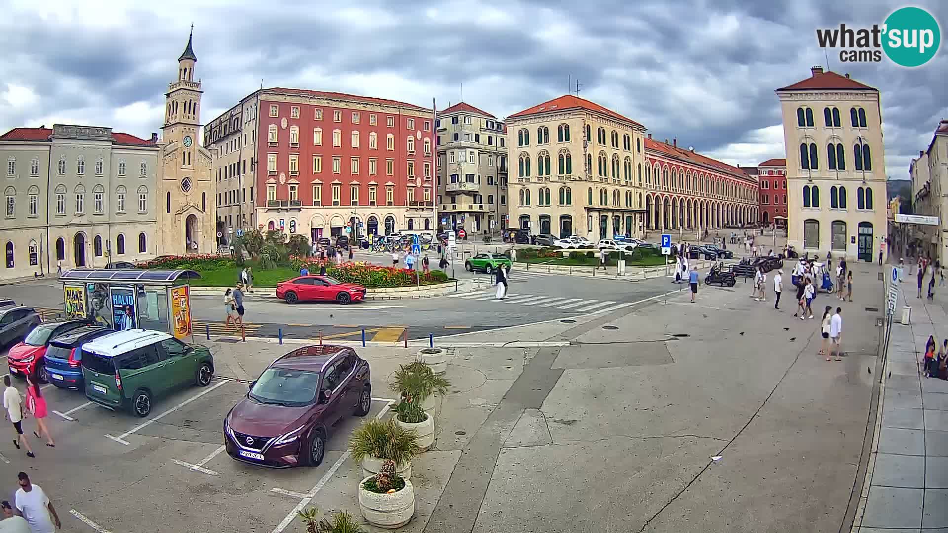Webcam Split Riva – Prokurative | Trg Republike