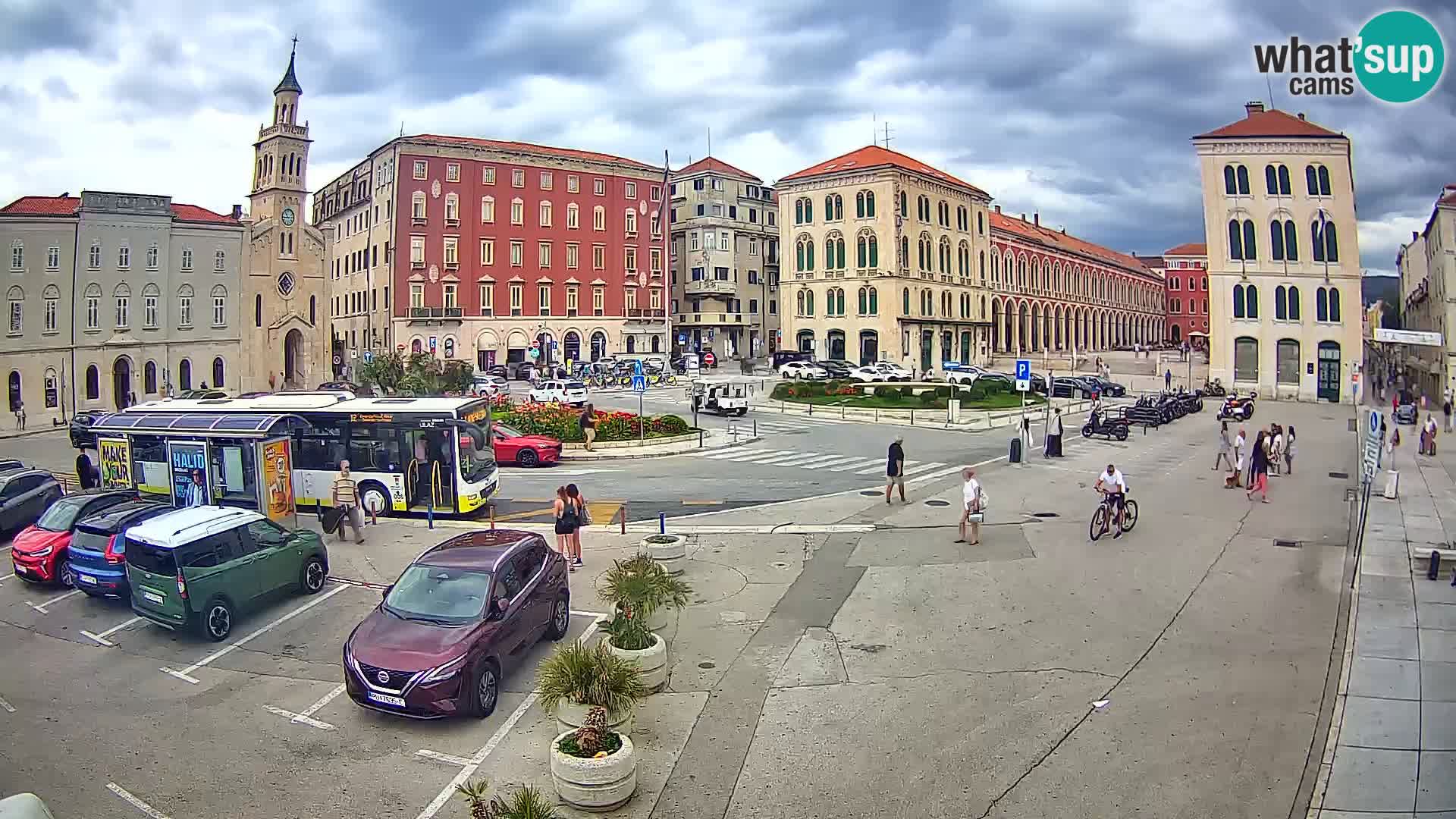 Webcam Split Riva – Prokurative | Trg Republike