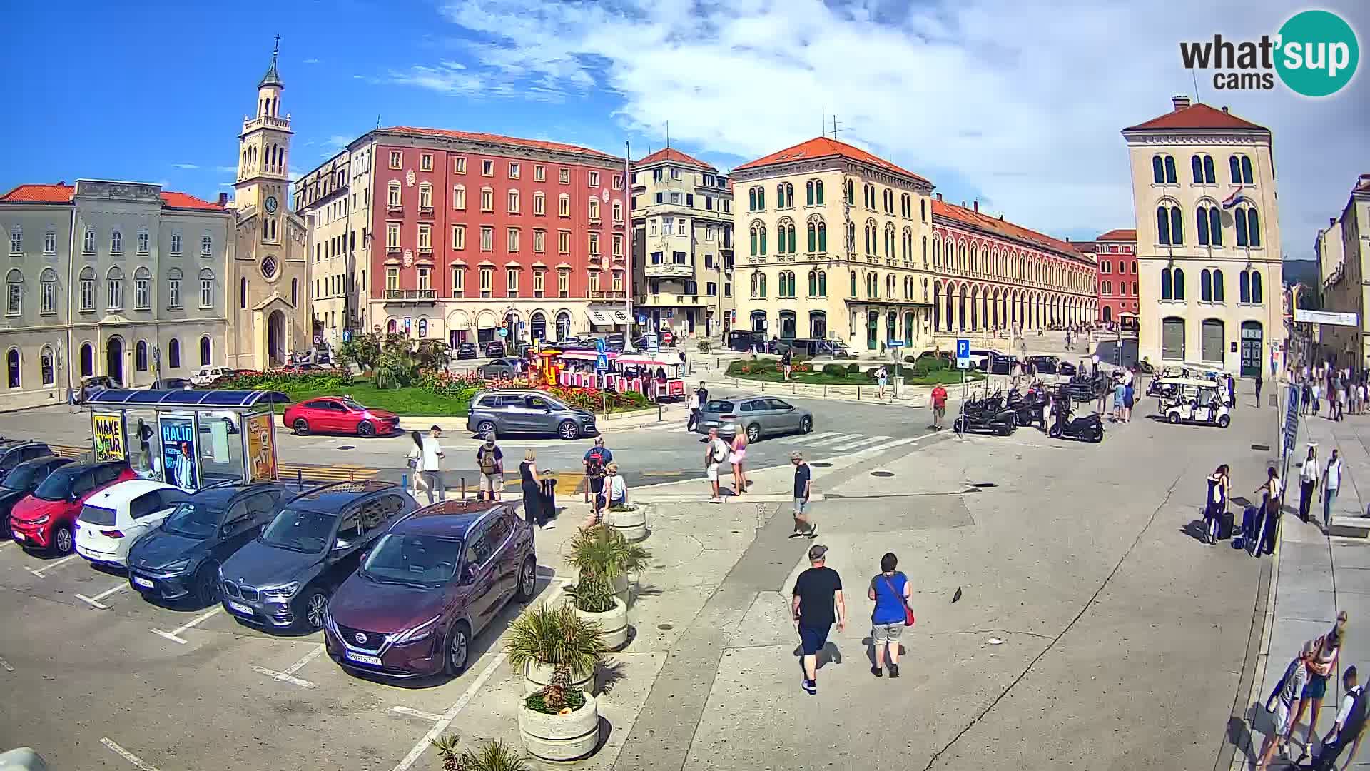Webcam Split Riva – Prokurative | Trg Republike
