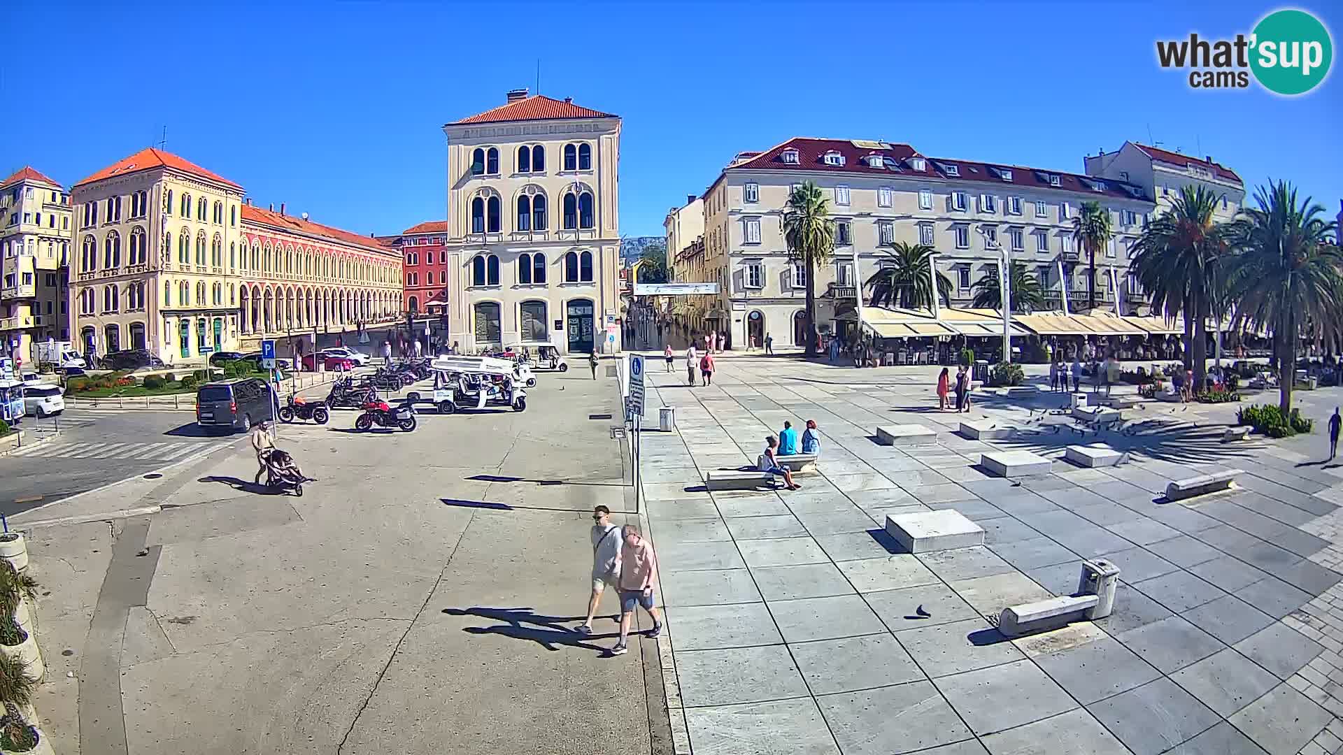 Split kamera Riva – Prokurative | Trg Republike