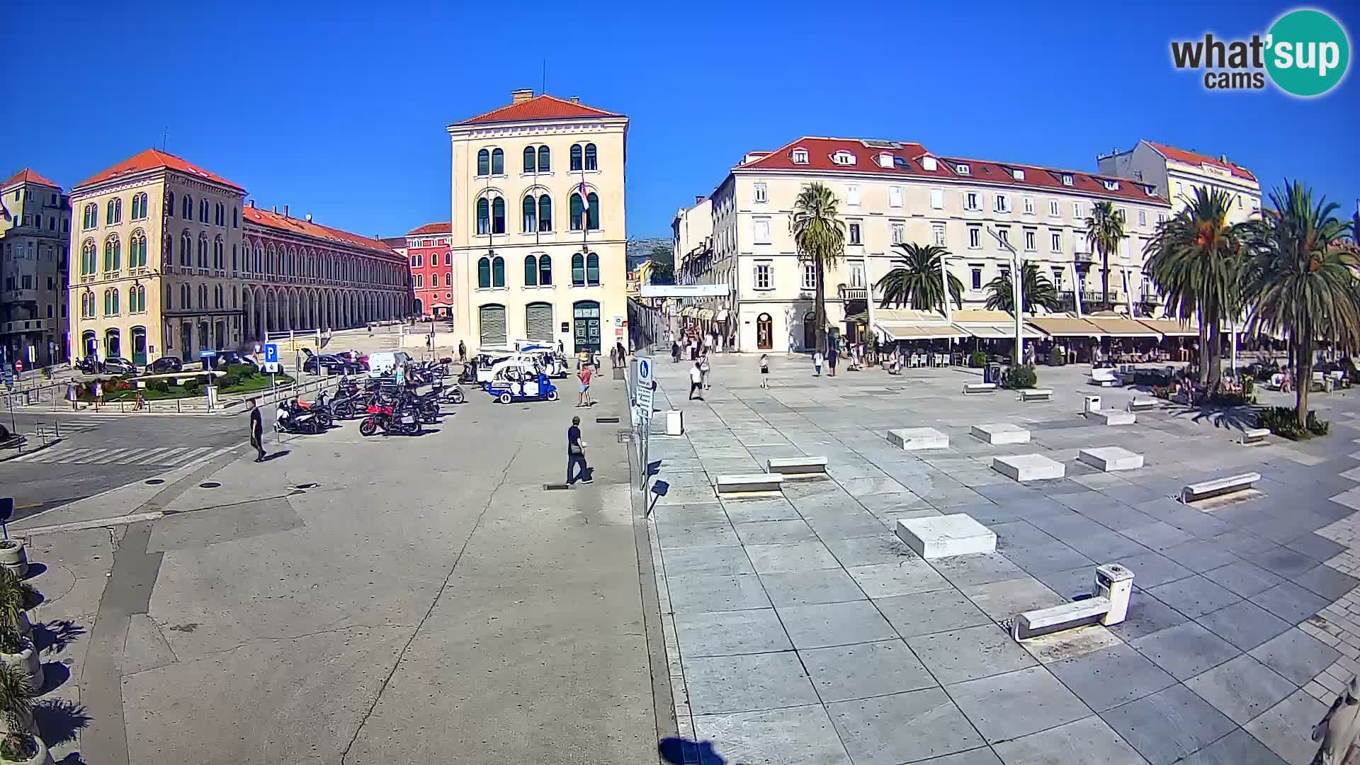 Webcam Spalato Riva – Prokurative | Piazza della Republika