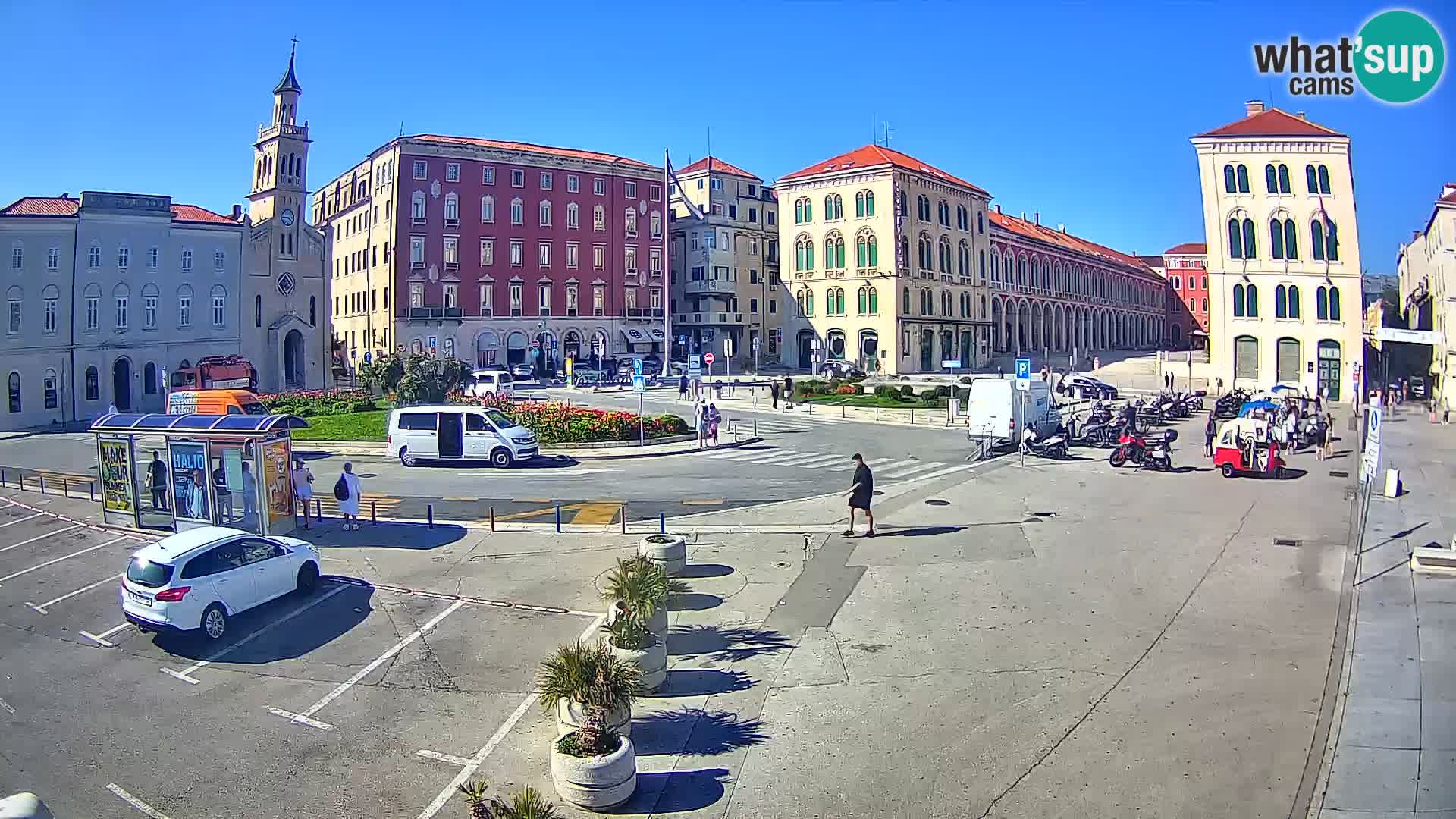 Webcam Split Riva – Prokurative | Trg Republike