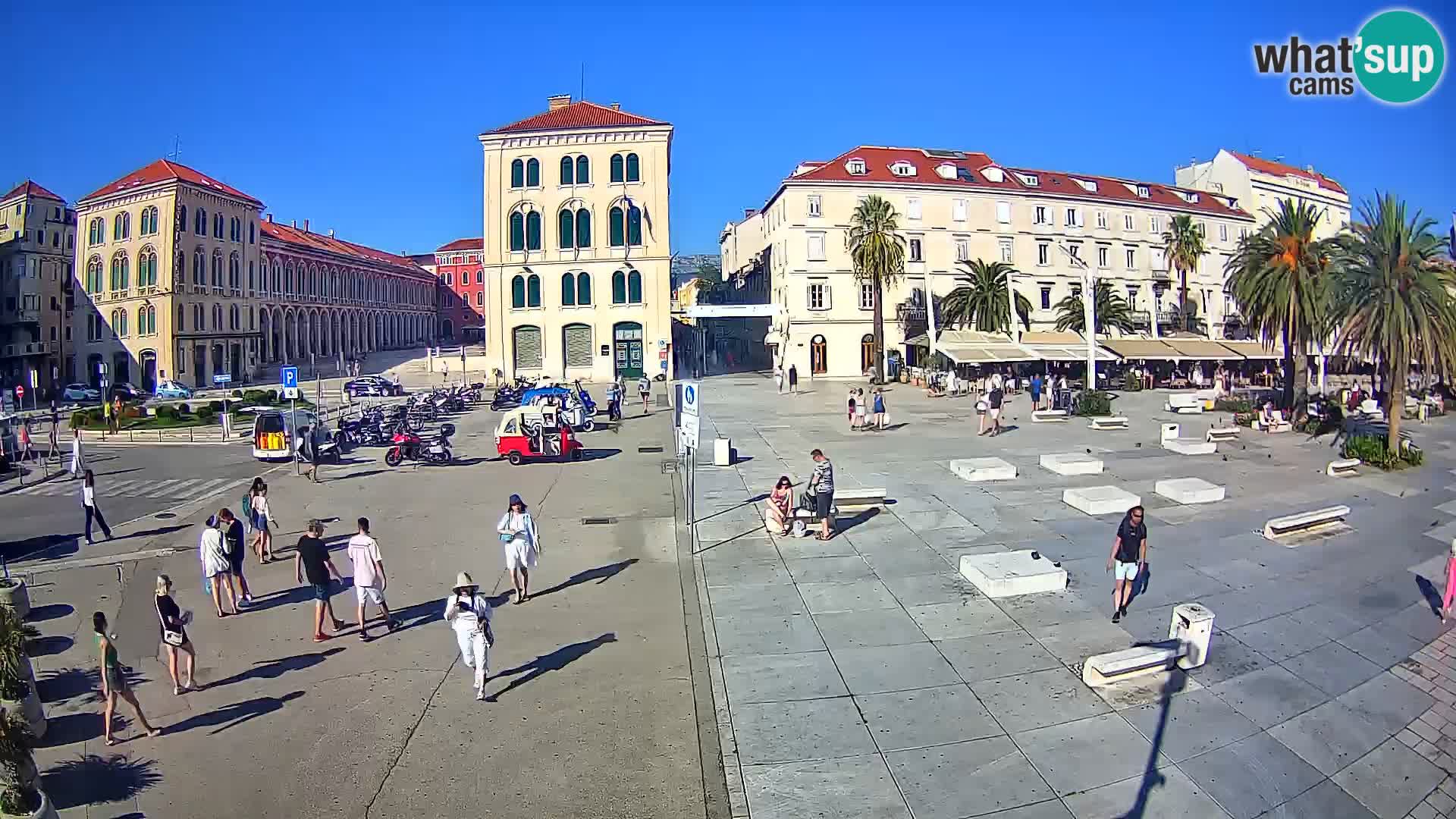 Live kamera Split Riva – Prokurative | Trg Republike