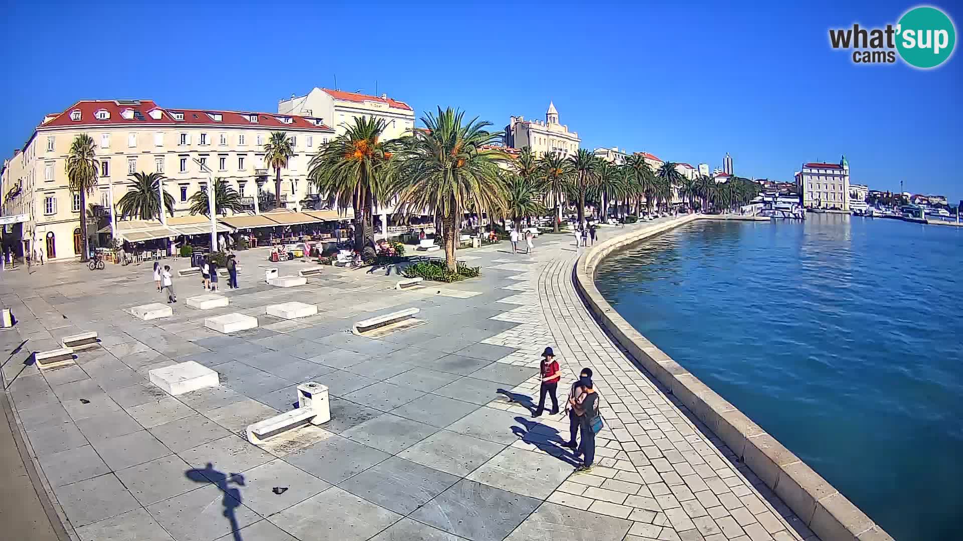 Webcam Split Riva – Prokurative | Trg Republike