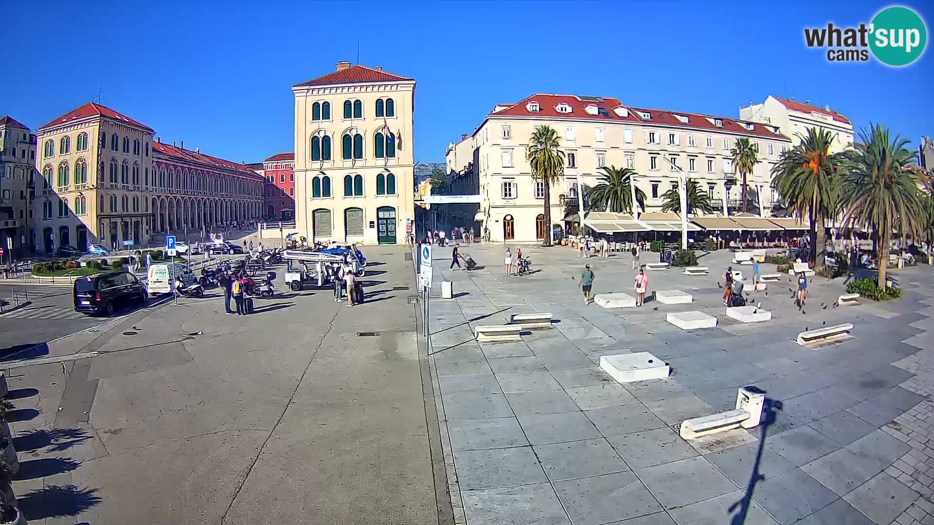 Webcam Split Riva – Prokurative | Plaza de la República