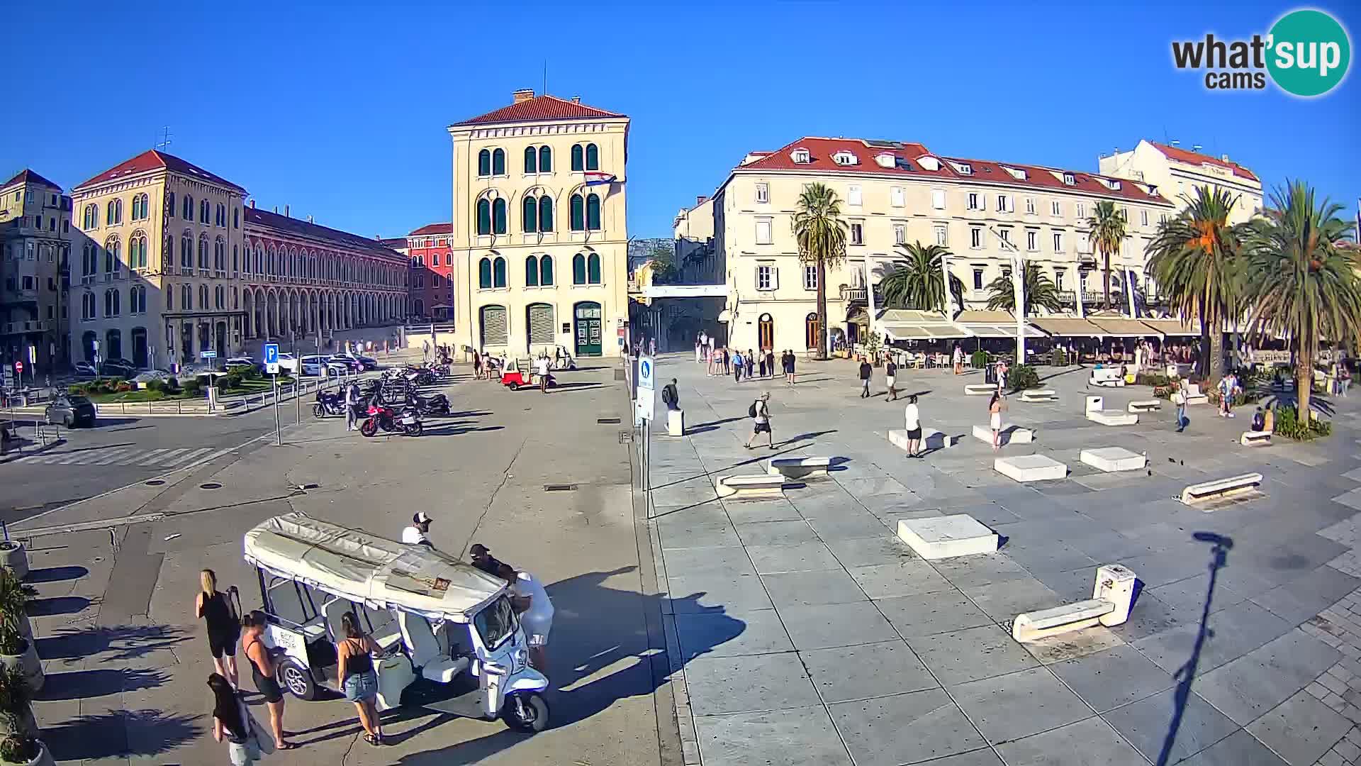 Split kamera Riva – Prokurative | Trg Republike