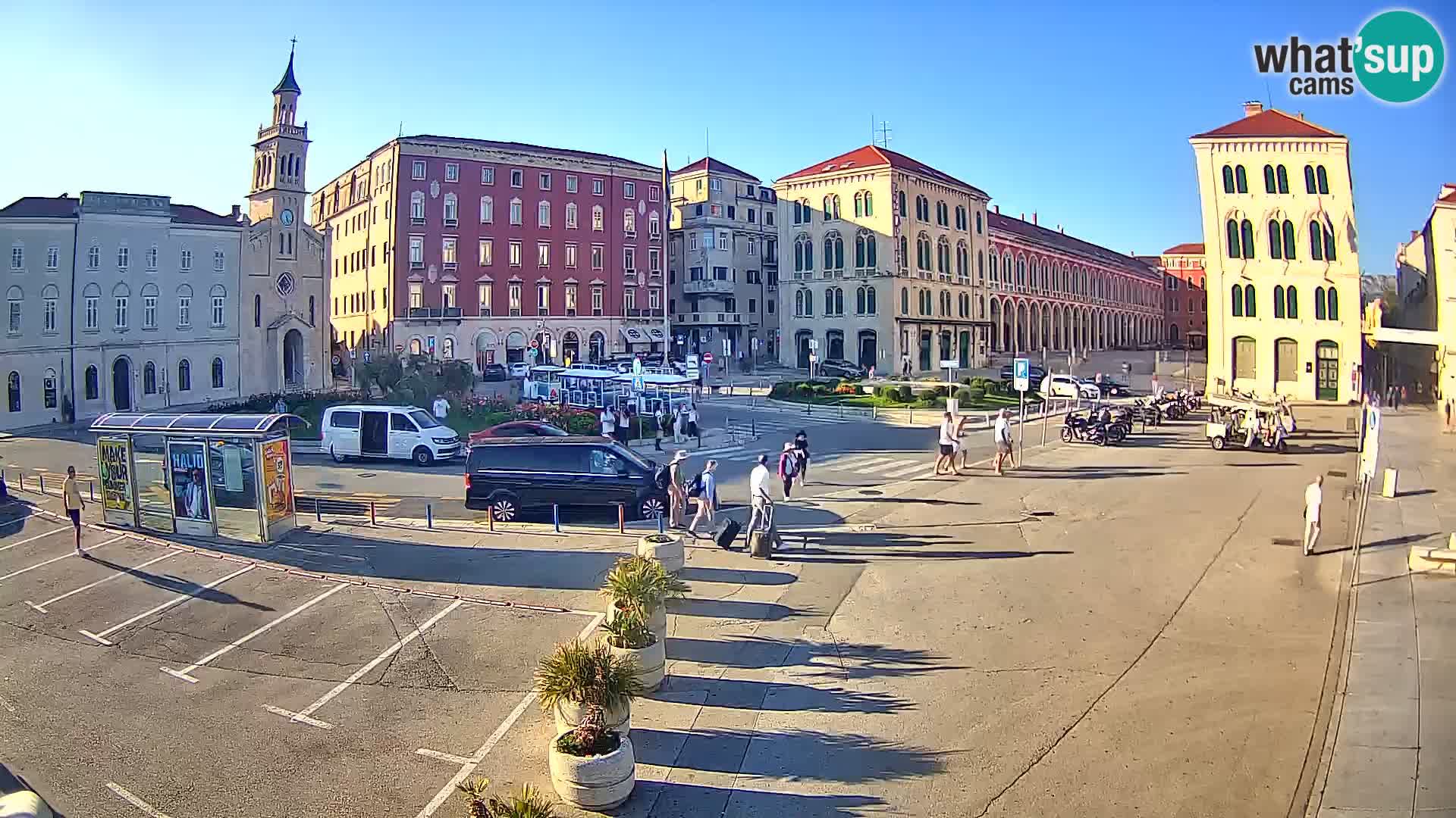 Webcam Split Riva – Prokurative | Trg Republike