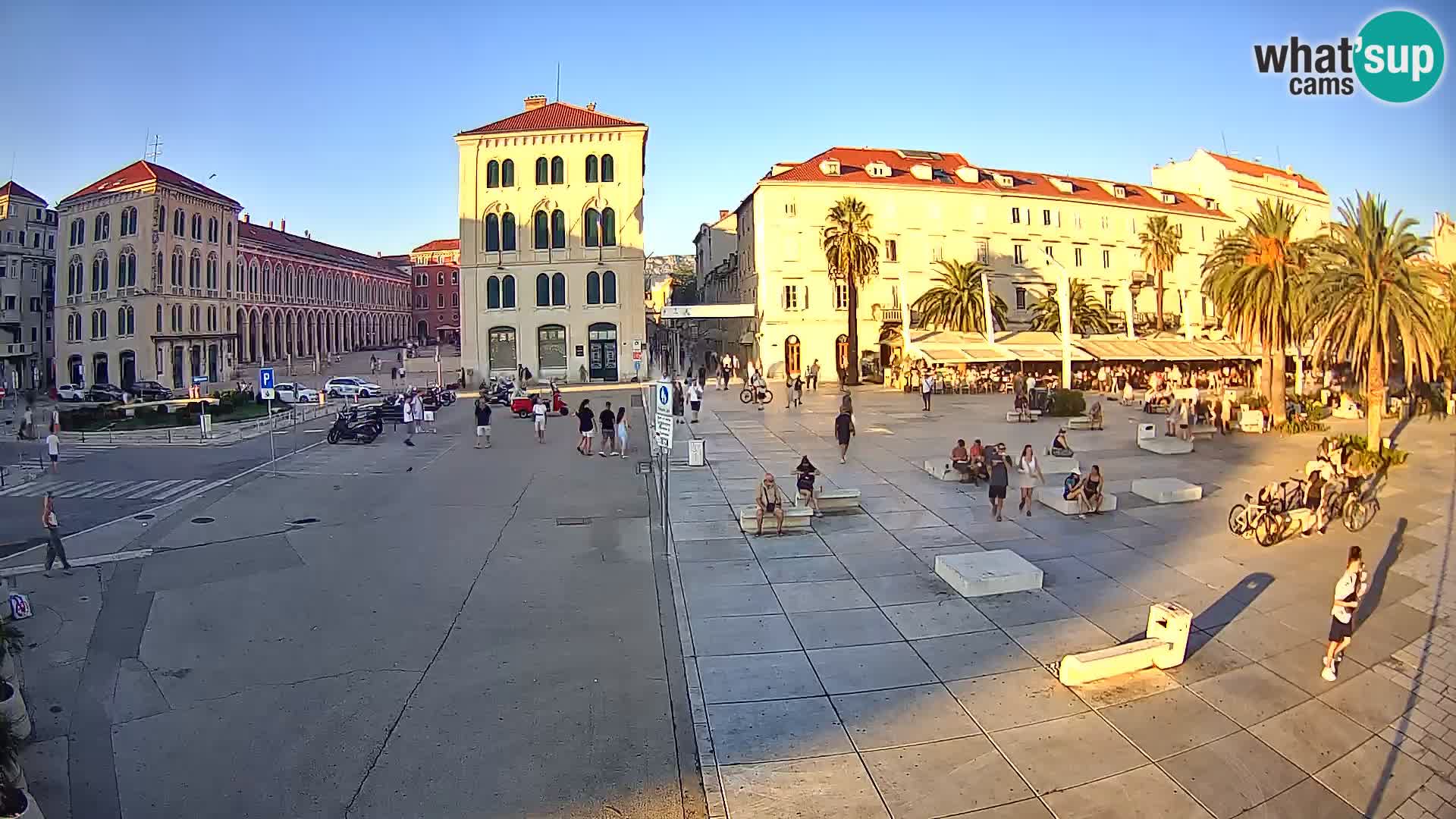 Webcam Split Riva – Prokurative | Plaza de la República