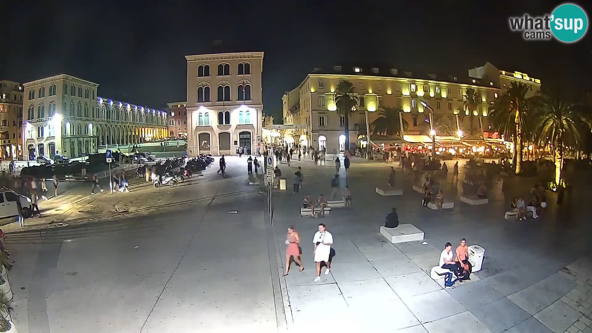 Webcam Split Riva – Prokurative | Trg Republike