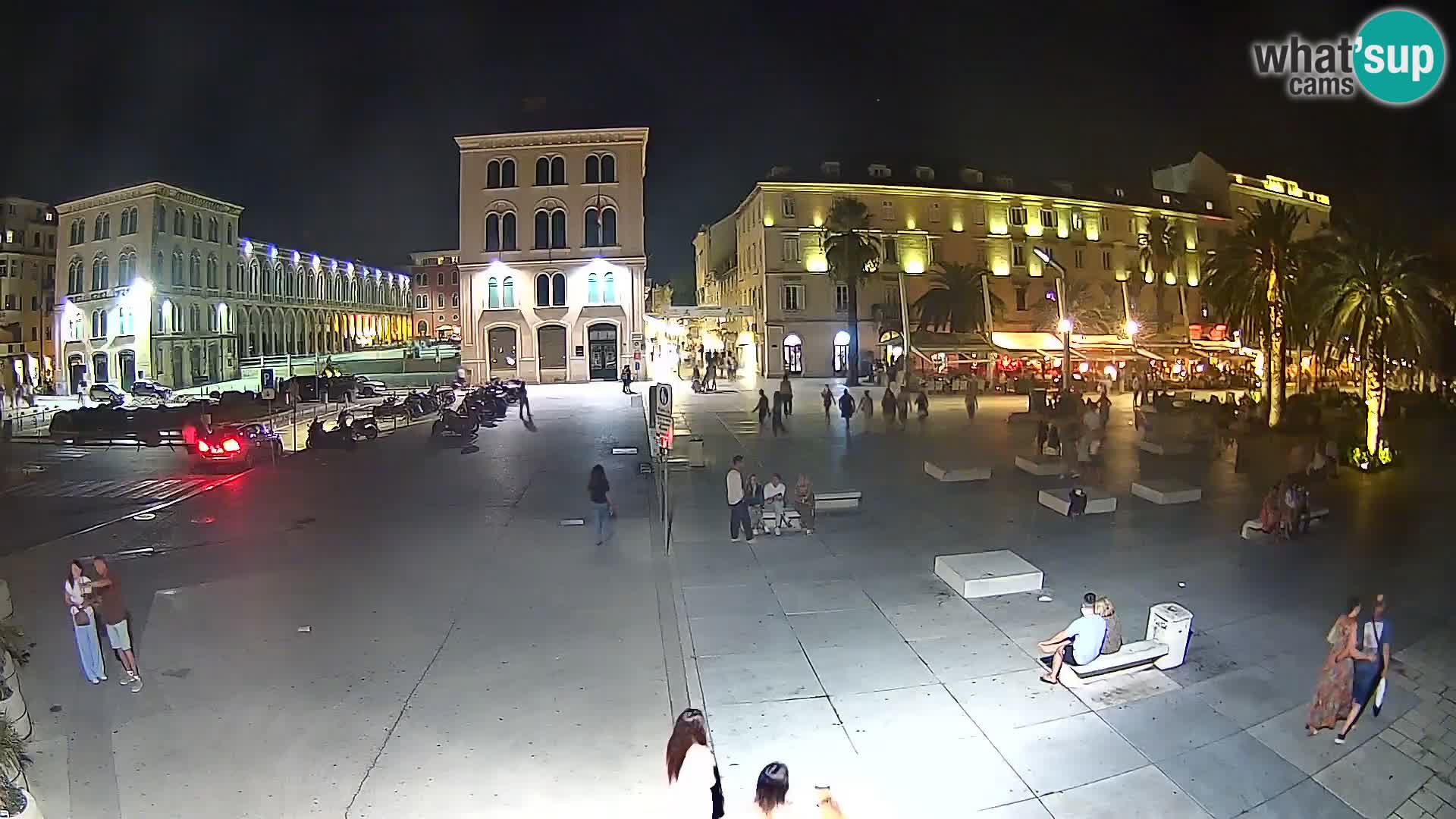 Webcam Split Riva – Prokurative | Trg Republike