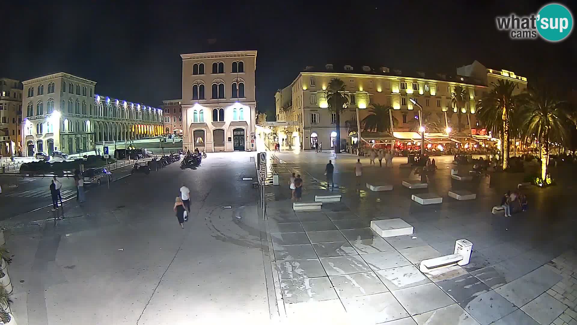 Webcam Split Riva – Prokurative | Trg Republike