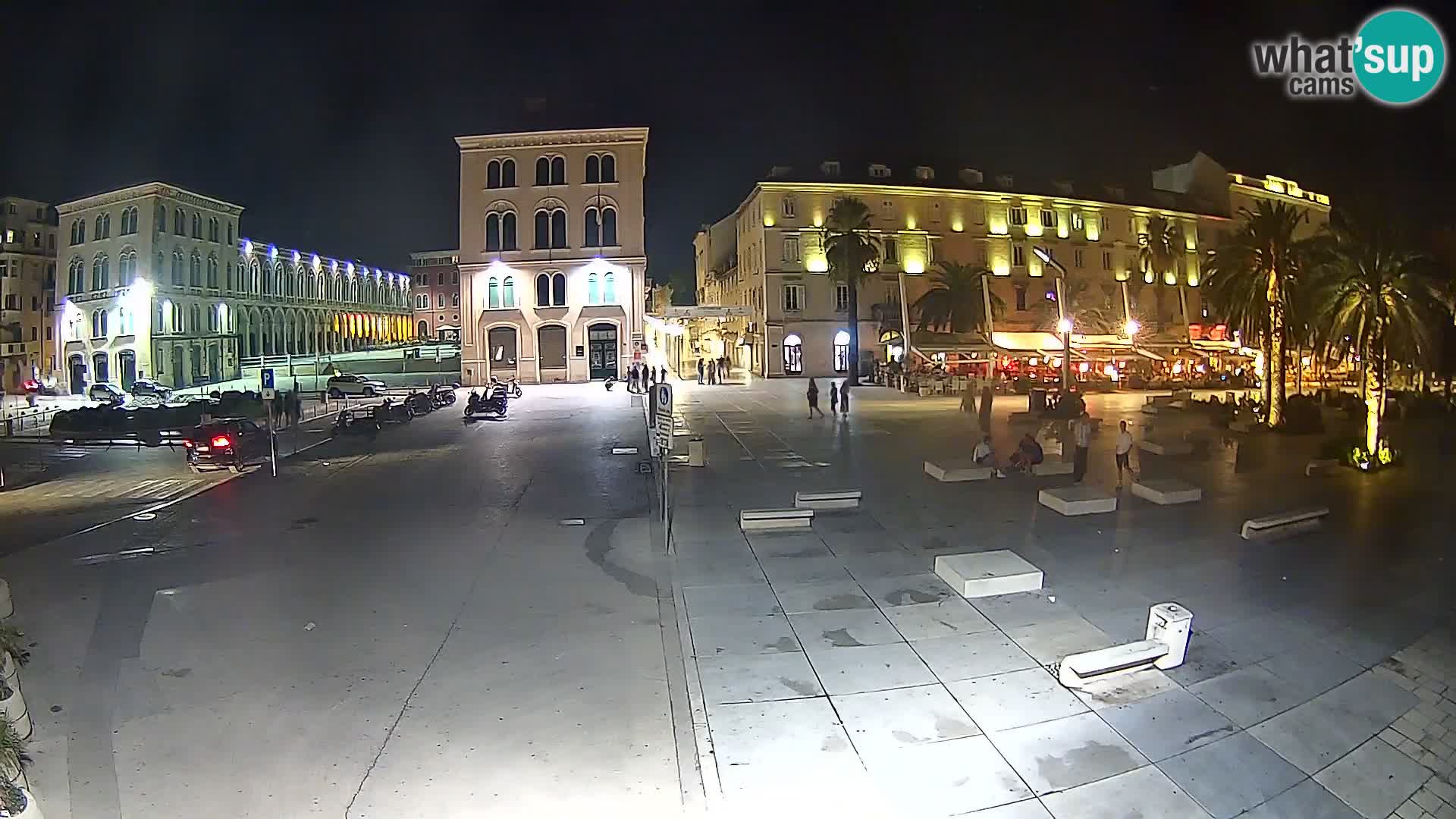 Webcam Split Riva – Prokurative | Trg Republike