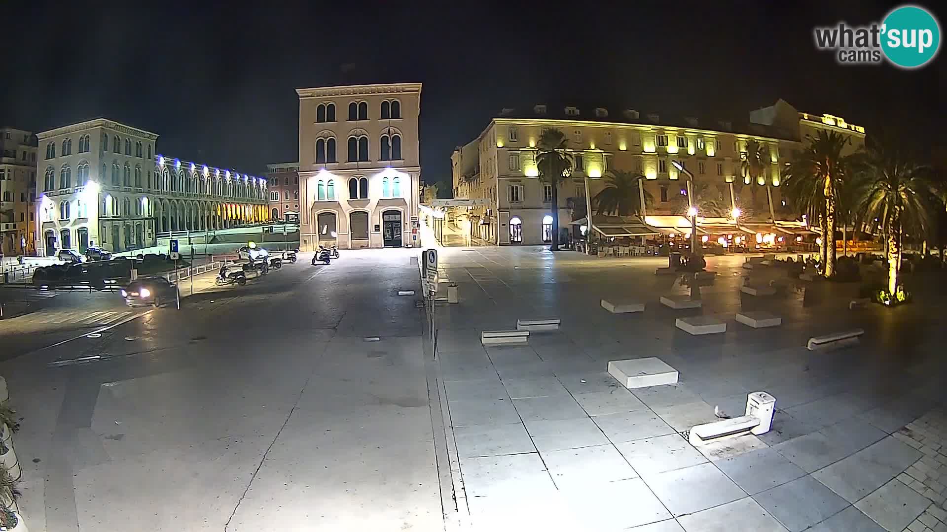 Webcam Split Riva – Prokurative | Trg Republike