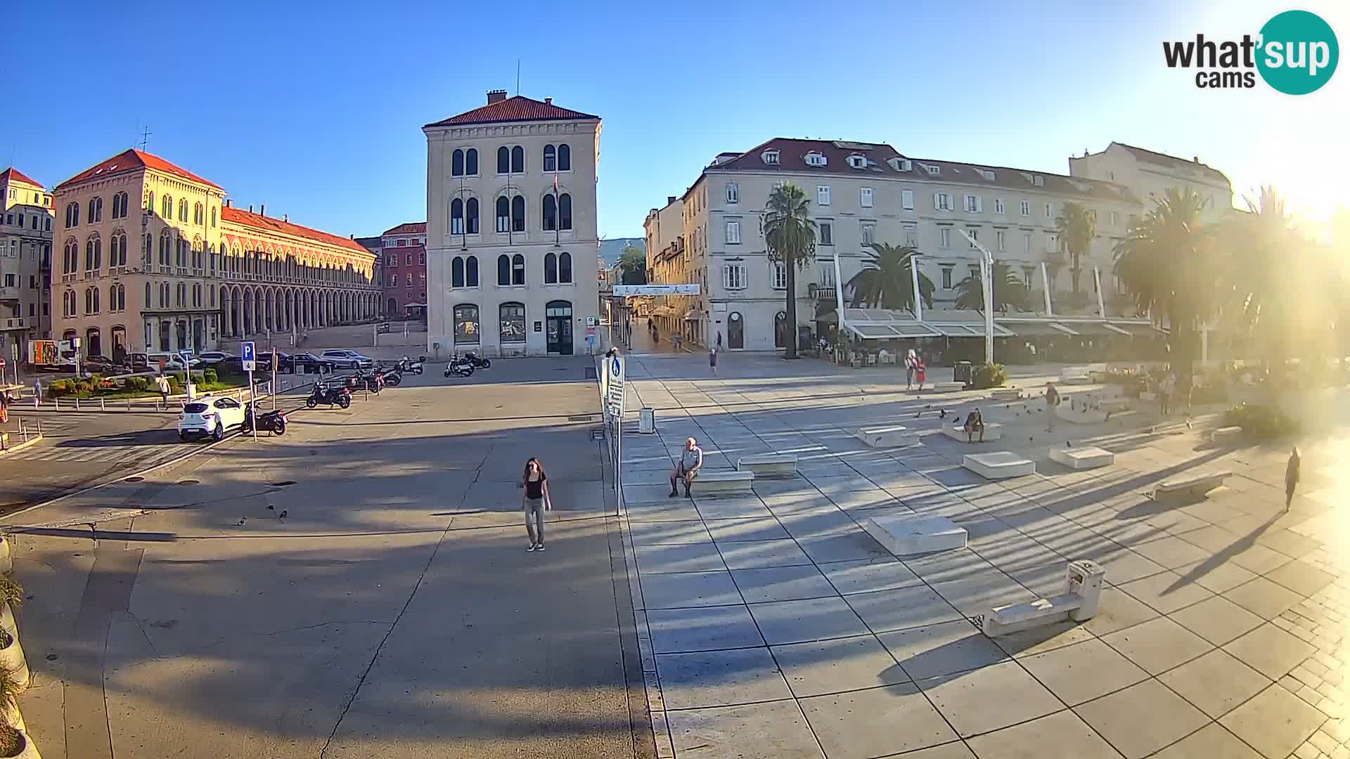Split kamera Riva – Prokurative | Trg Republike