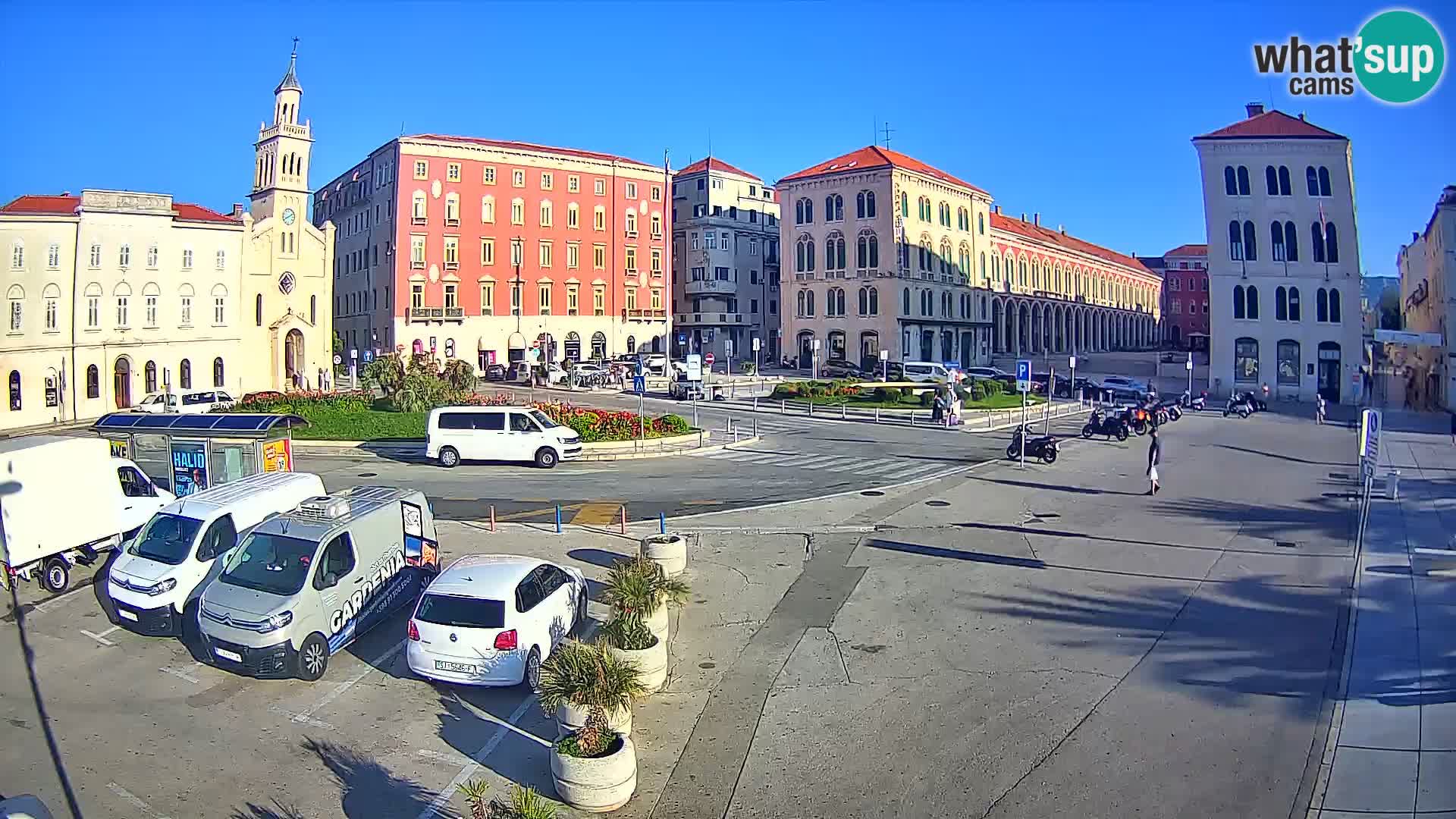 Webcam Split Riva – Prokurative | Plaza de la República