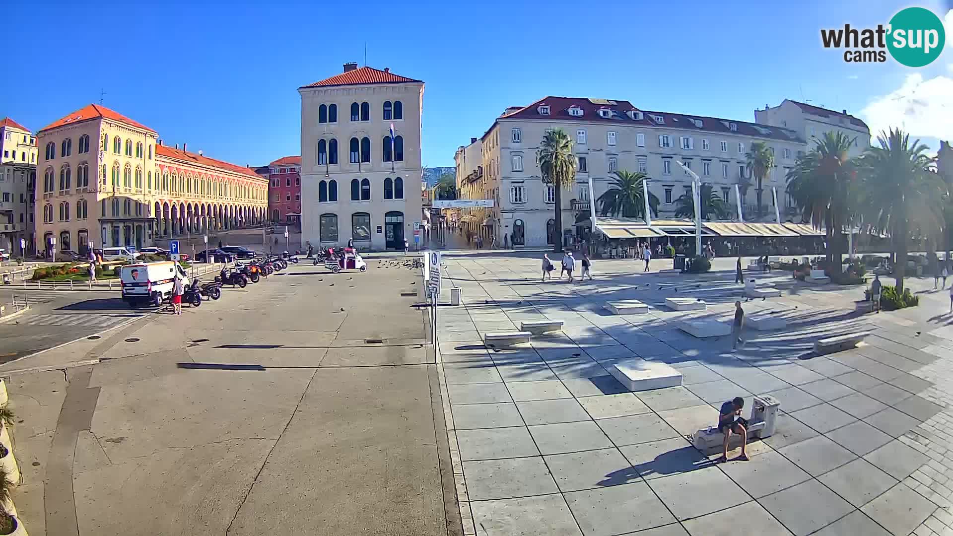 Webcam Split Riva – Prokurative | Plaza de la República