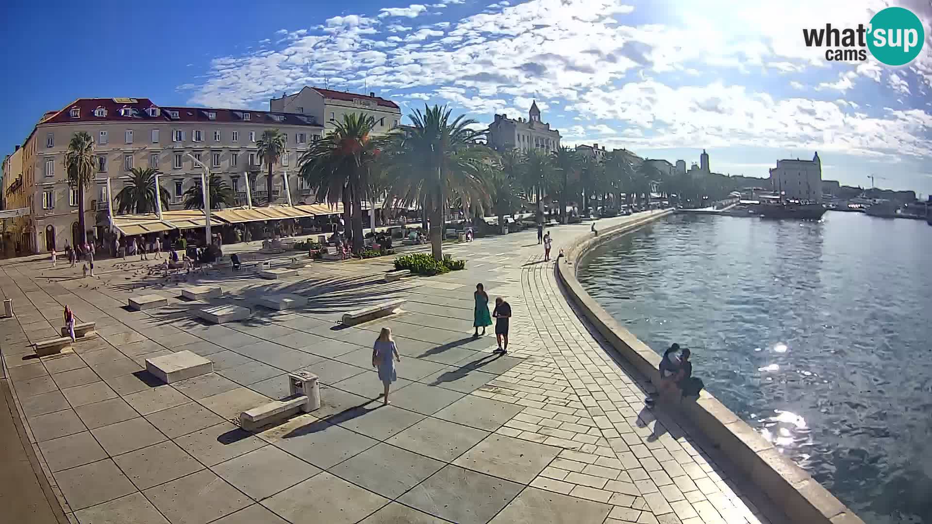 Webcam Split Riva – Prokurative | Trg Republike