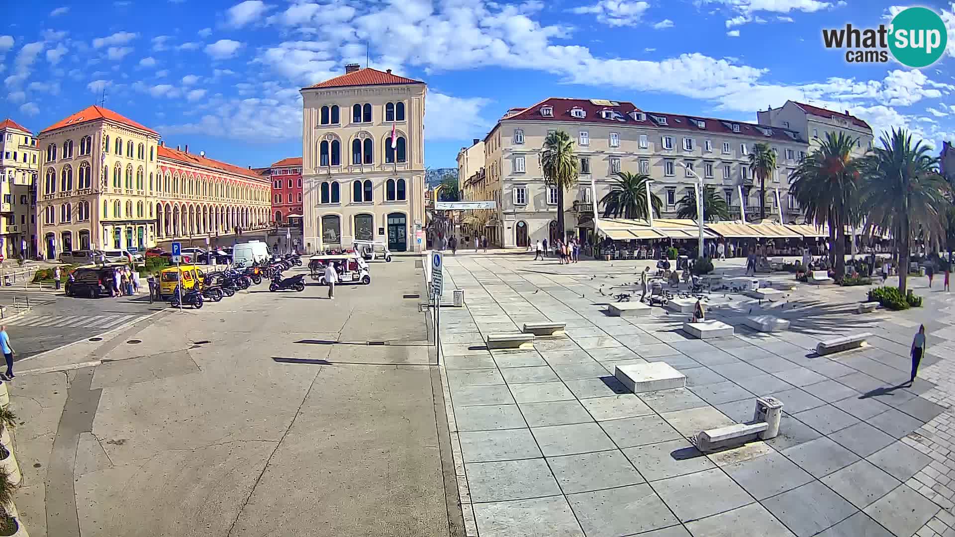 Webcam Split Riva – Prokurative | Trg Republike