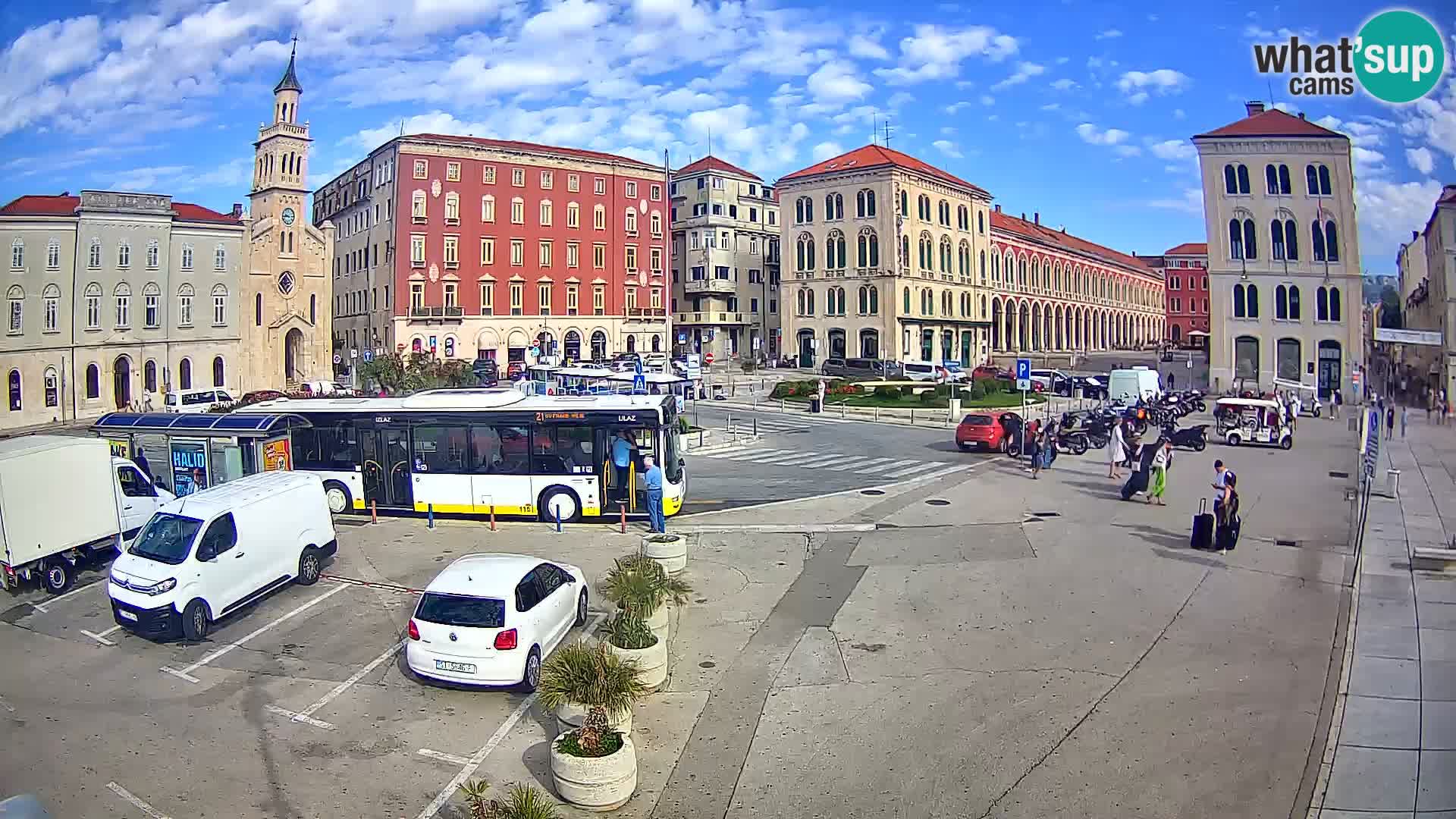 Split kamera Riva – Prokurative | Trg Republike