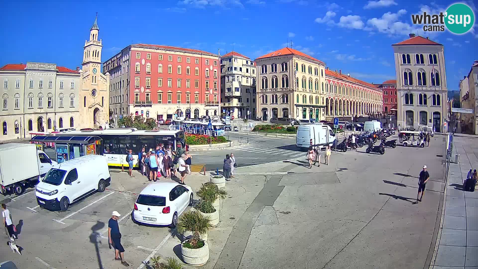 Live kamera Split Riva – Prokurative | Trg Republike