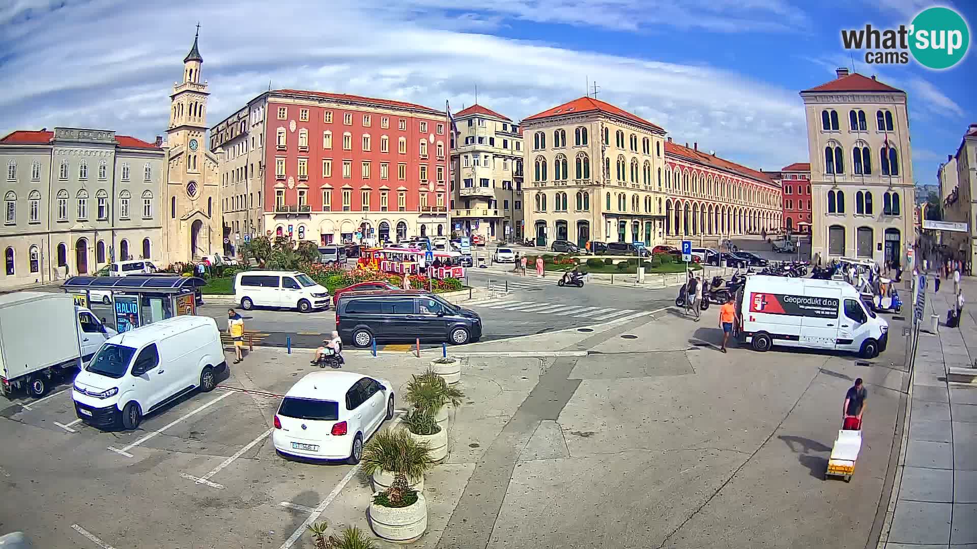 Webcam Split Riva – Prokurative | Trg Republike