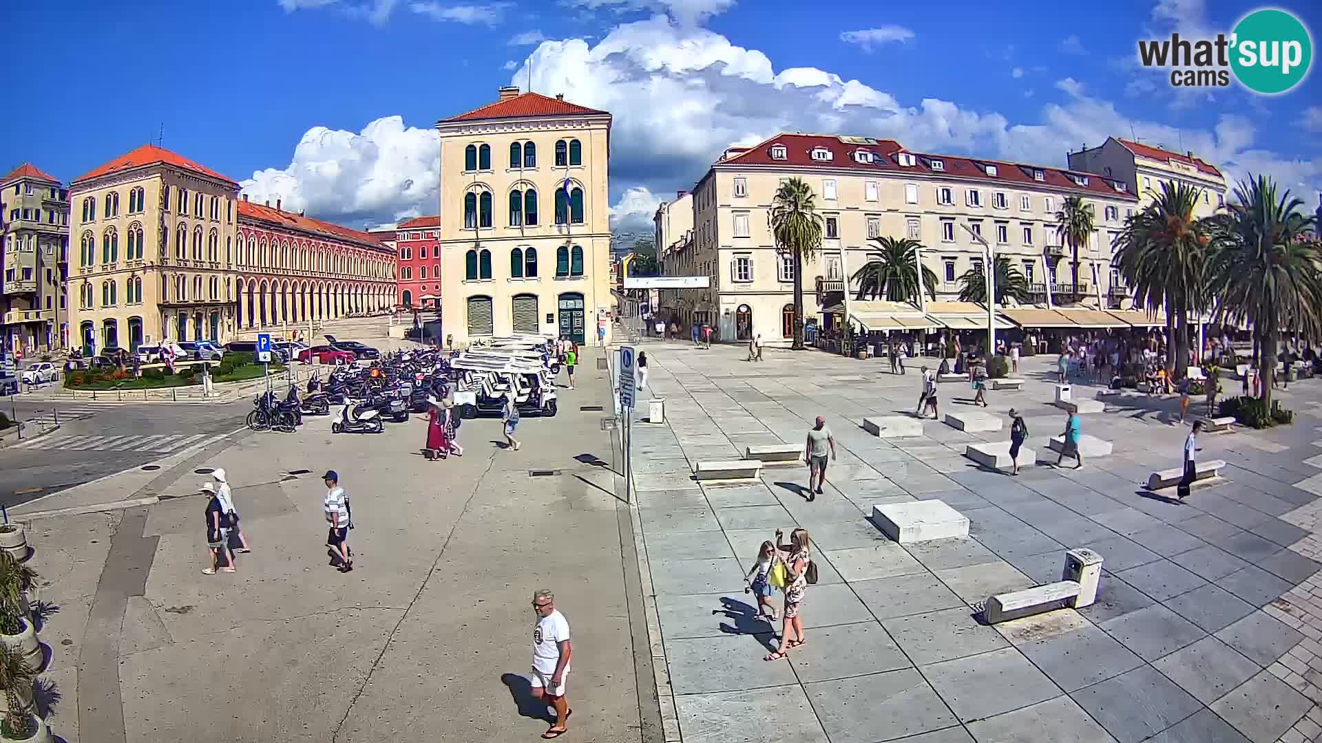 Webcam Split Riva – Prokurative | Trg Republike