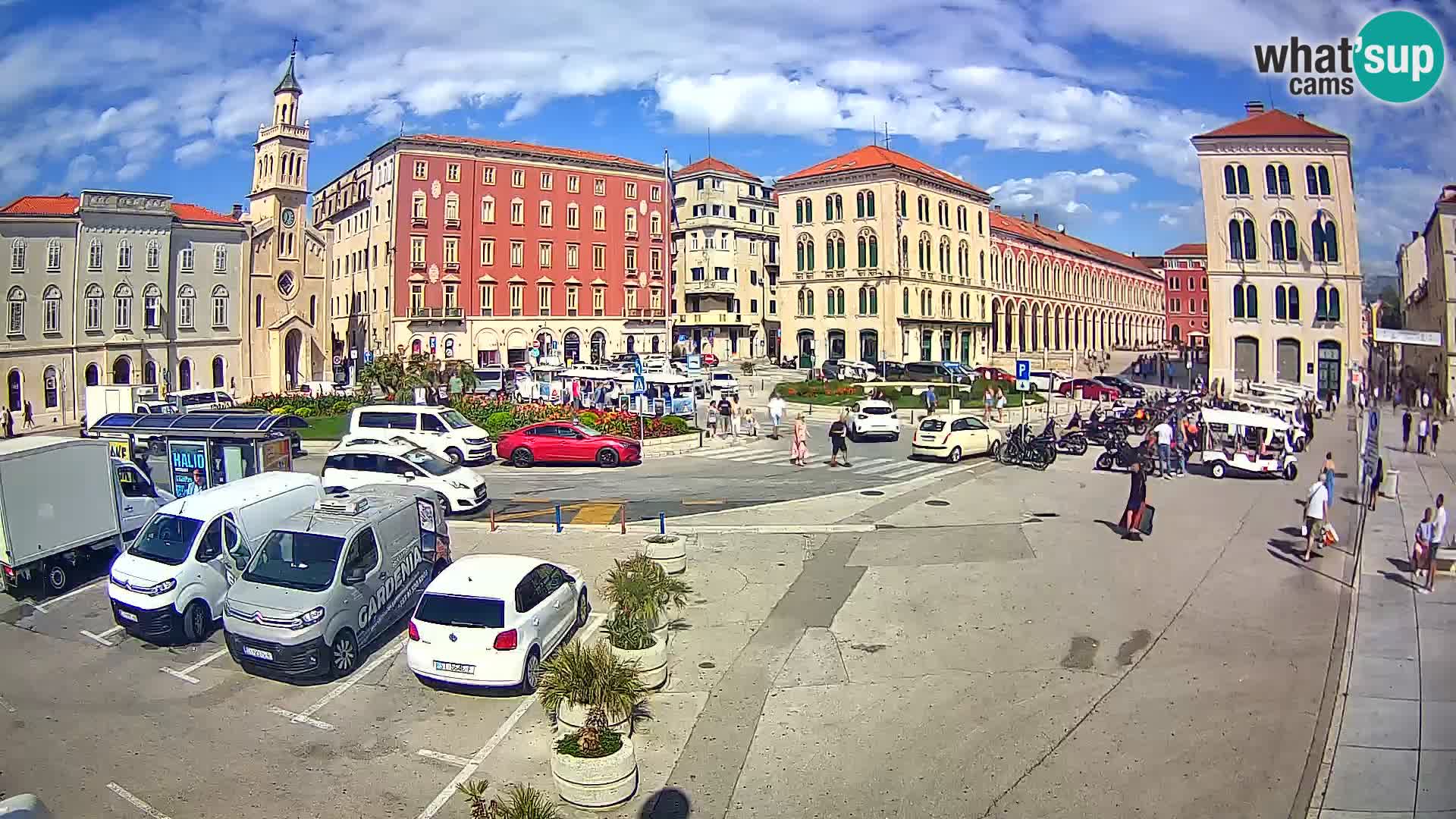 Webcam Split Riva – Prokurative | Trg Republike