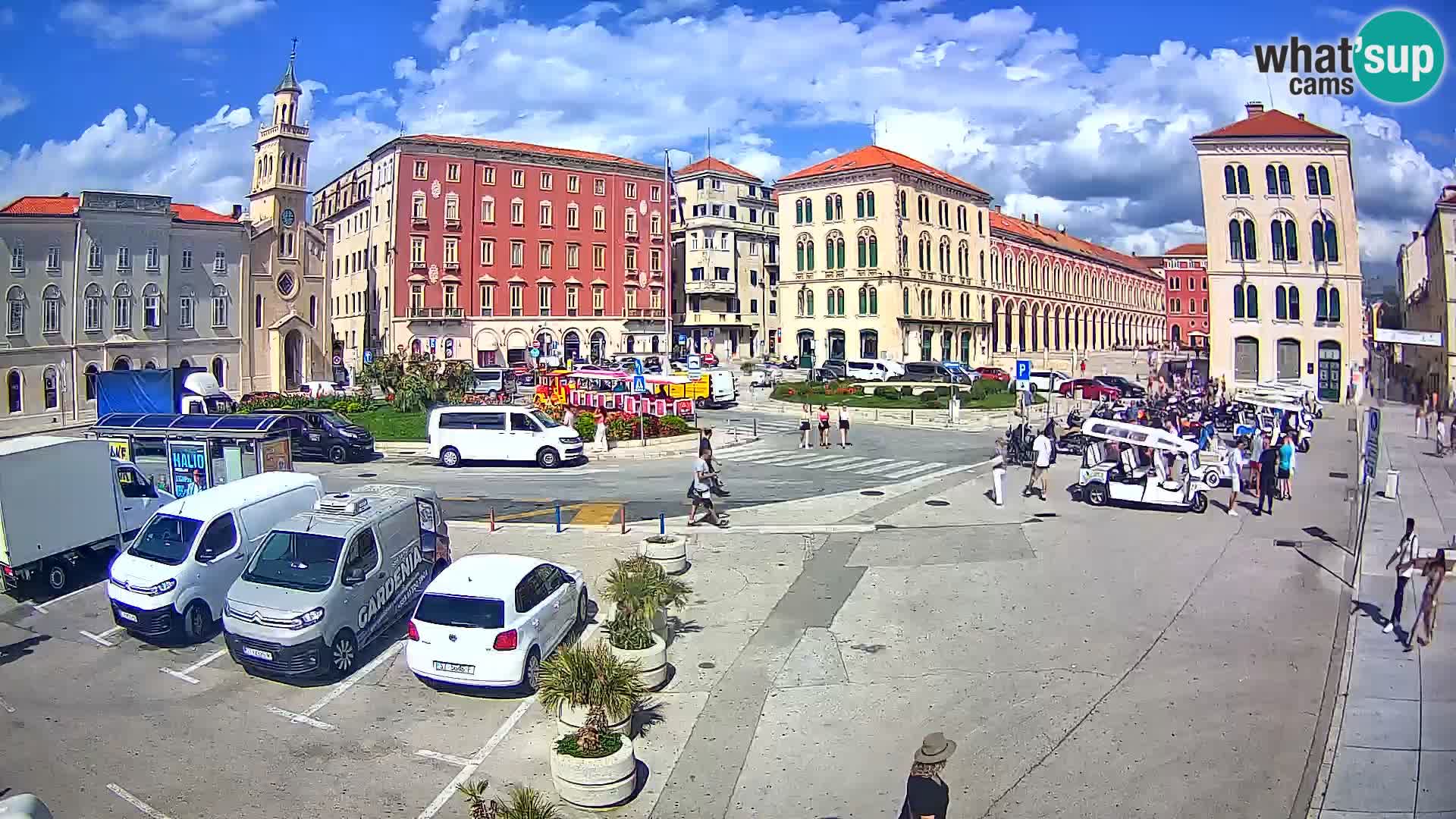 Webcam Spalato Riva – Prokurative | Piazza della Republika