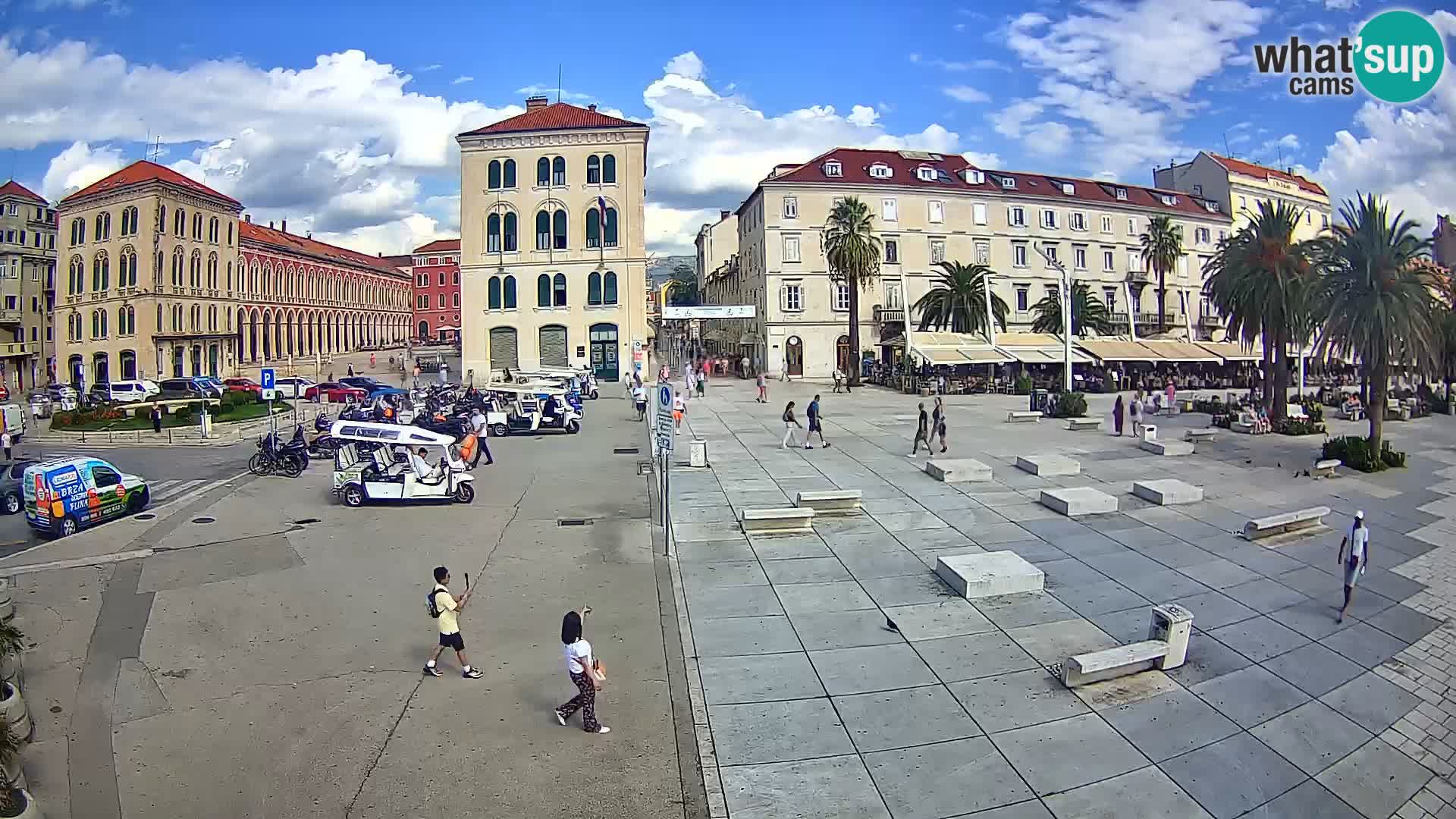 Webcam Split Riva – Prokurative | Trg Republike
