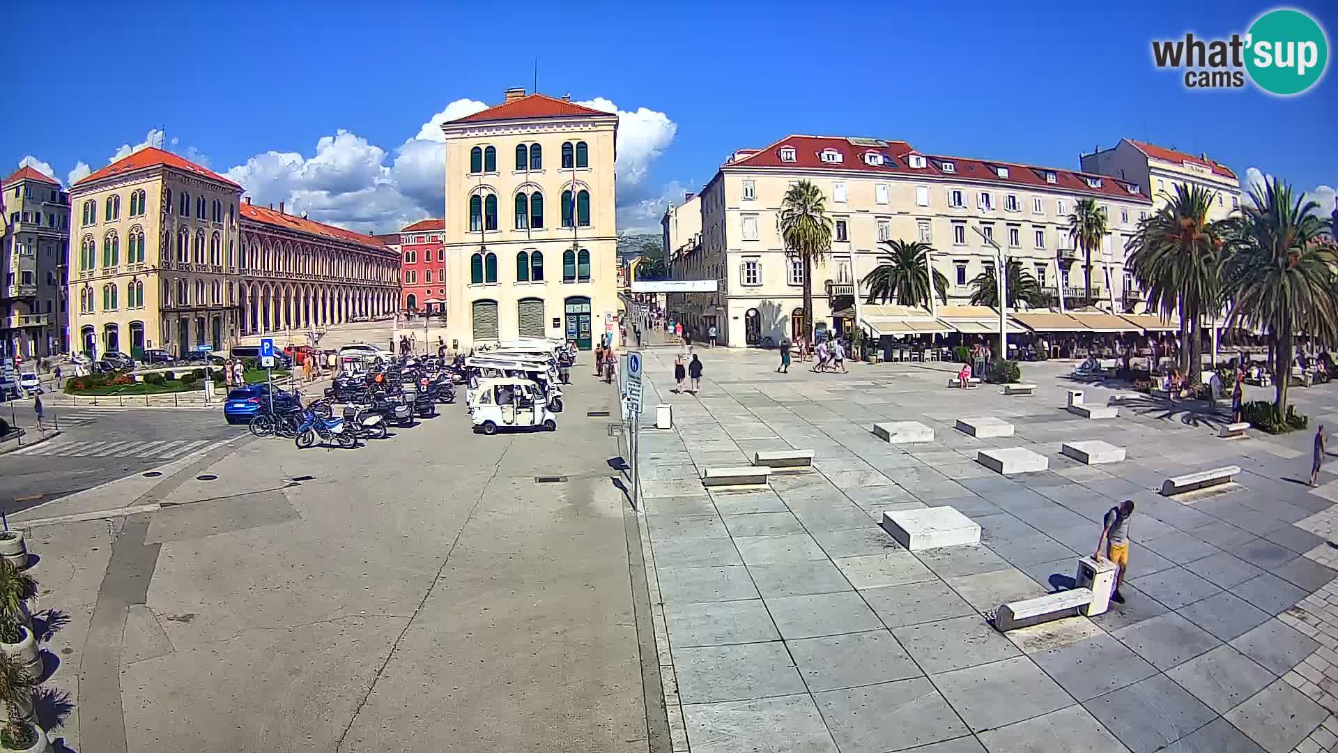 Webcam Spalato Riva – Prokurative | Piazza della Republika