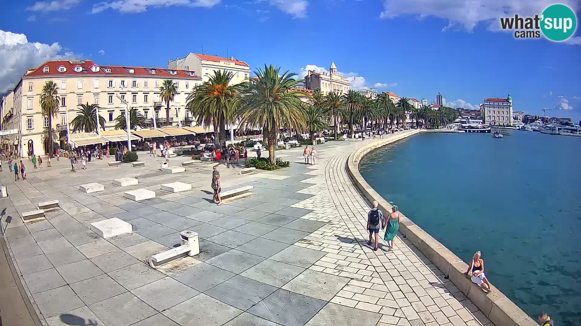 Webcam Split Riva – Prokurative | Trg Republike
