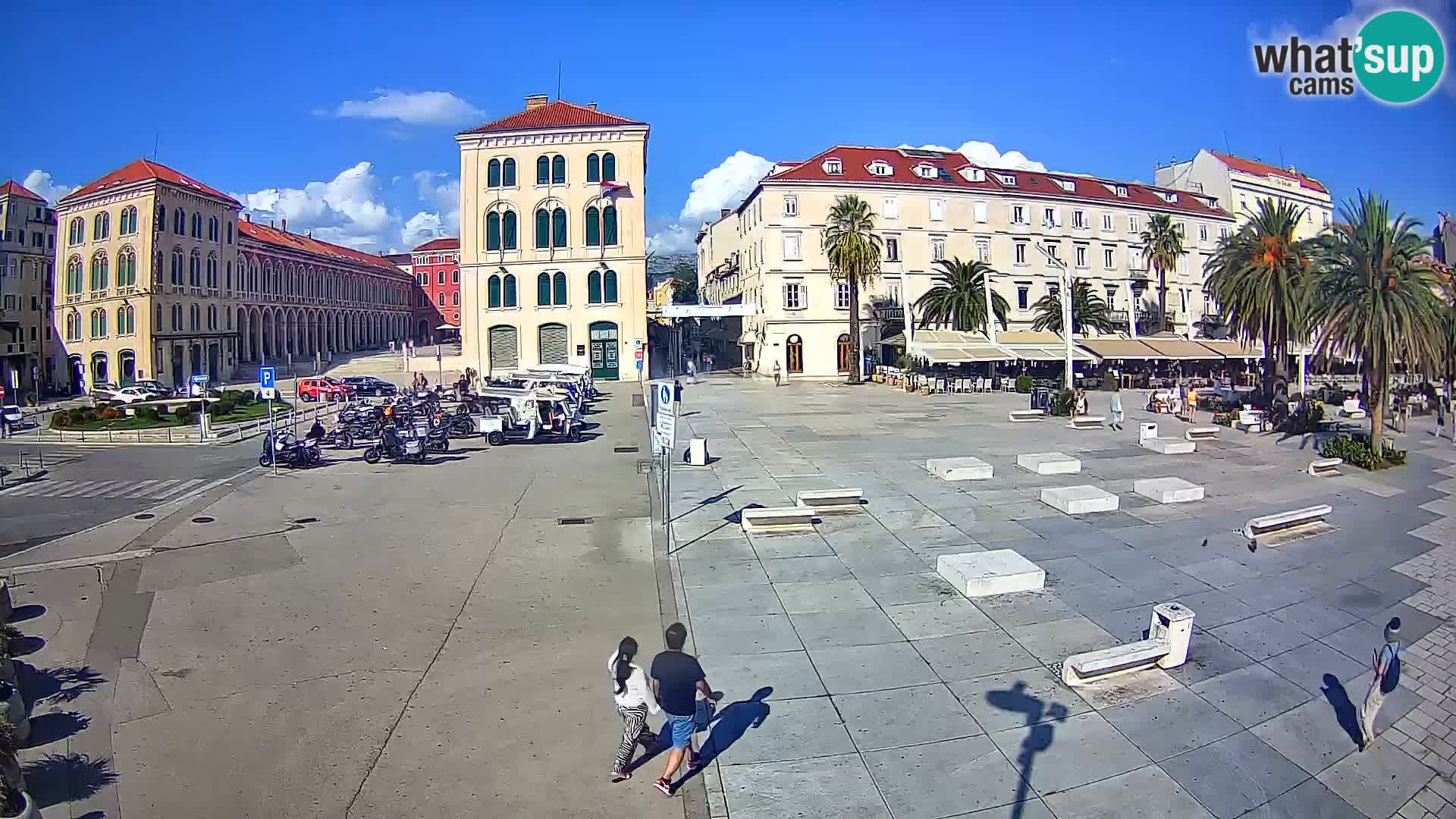 Webcam Split Riva – Prokurative | Trg Republike
