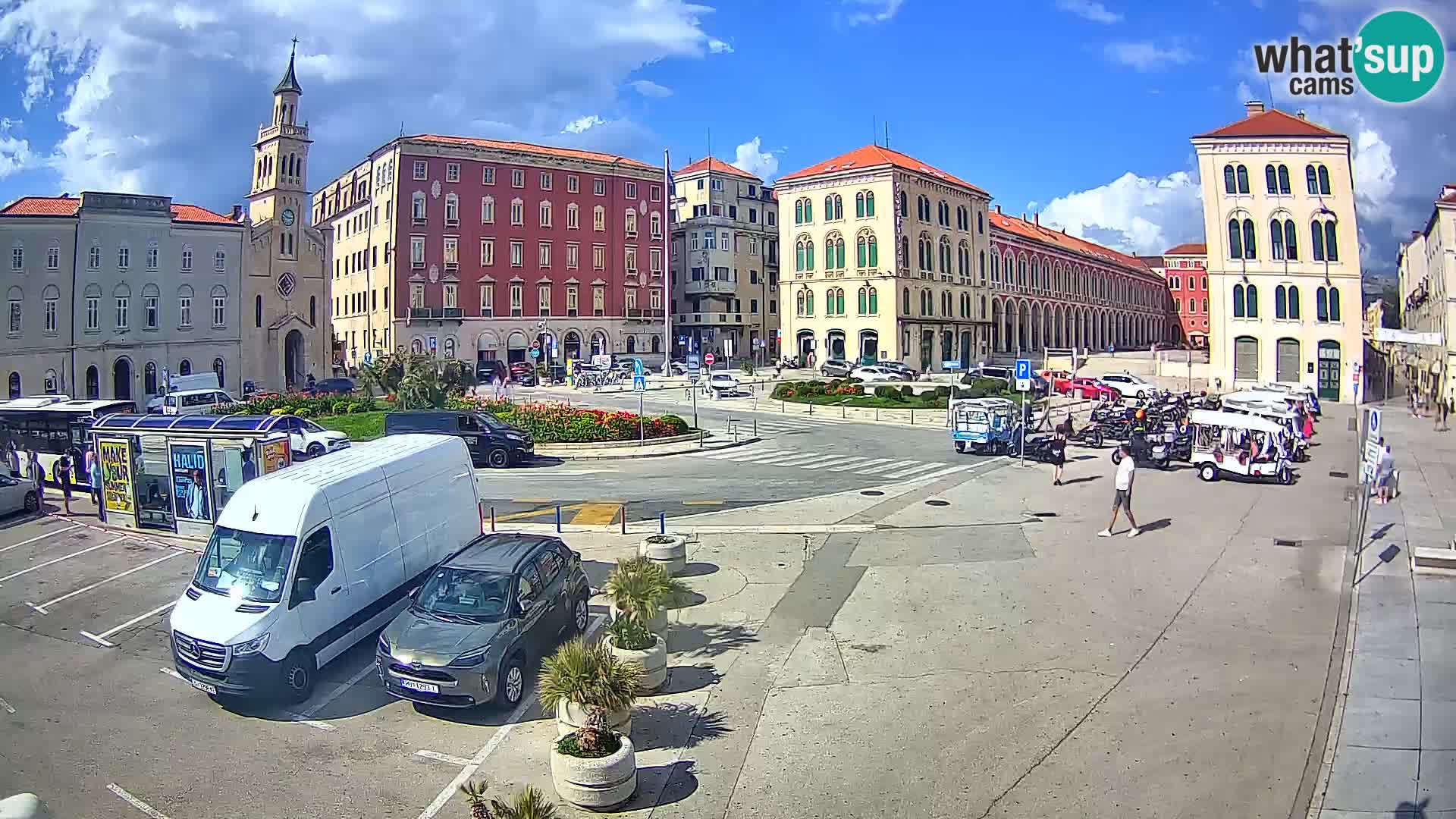 Webcam Split Riva – Prokurative | Trg Republike