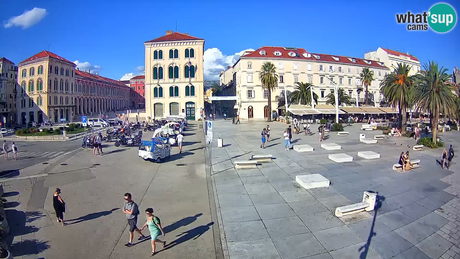 Split kamera Riva – Prokurative | Trg Republike