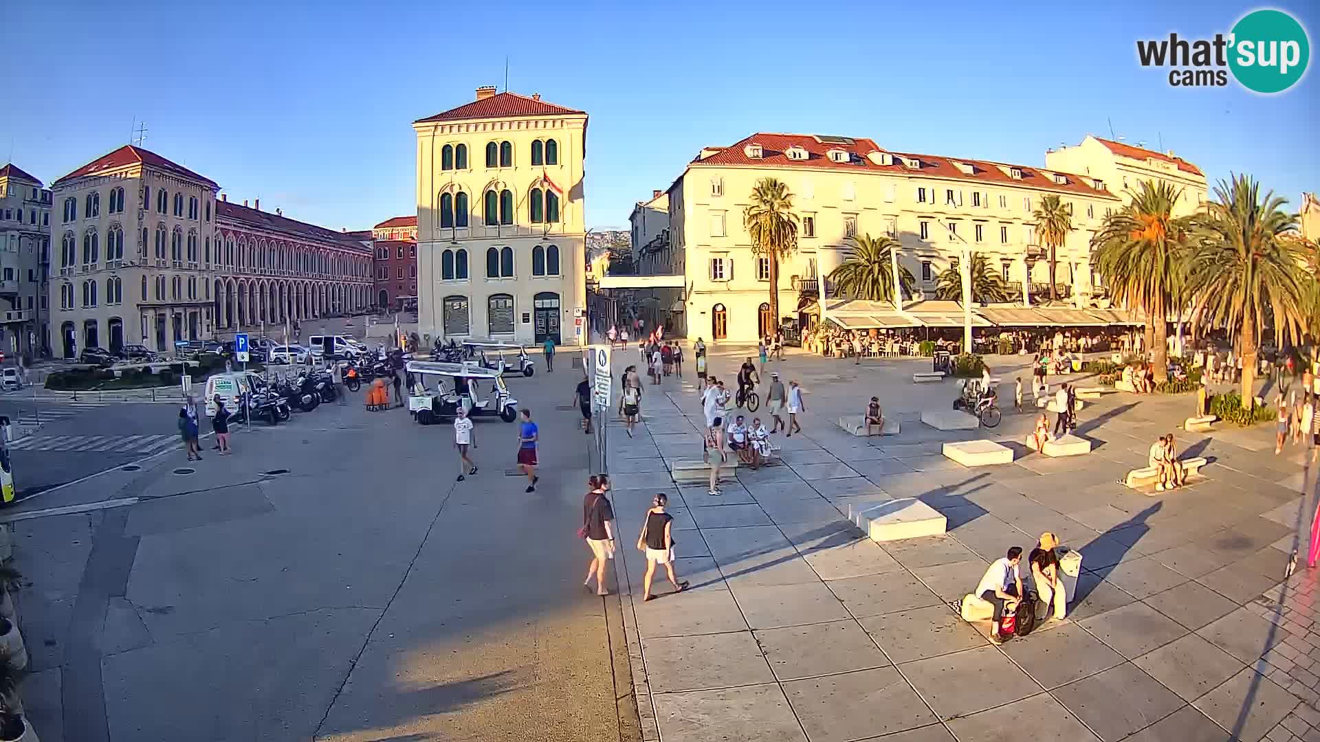 Split kamera Riva – Prokurative | Trg Republike