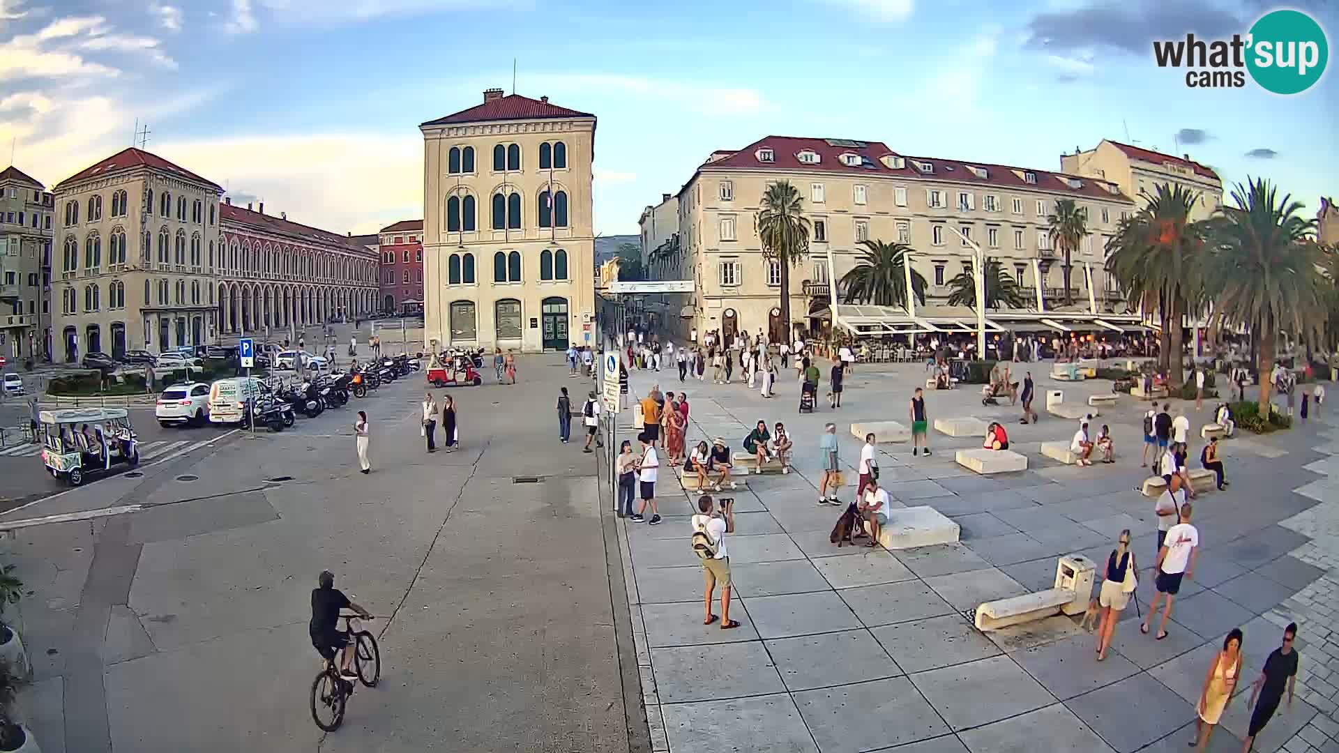 Split kamera Riva – Prokurative | Trg Republike
