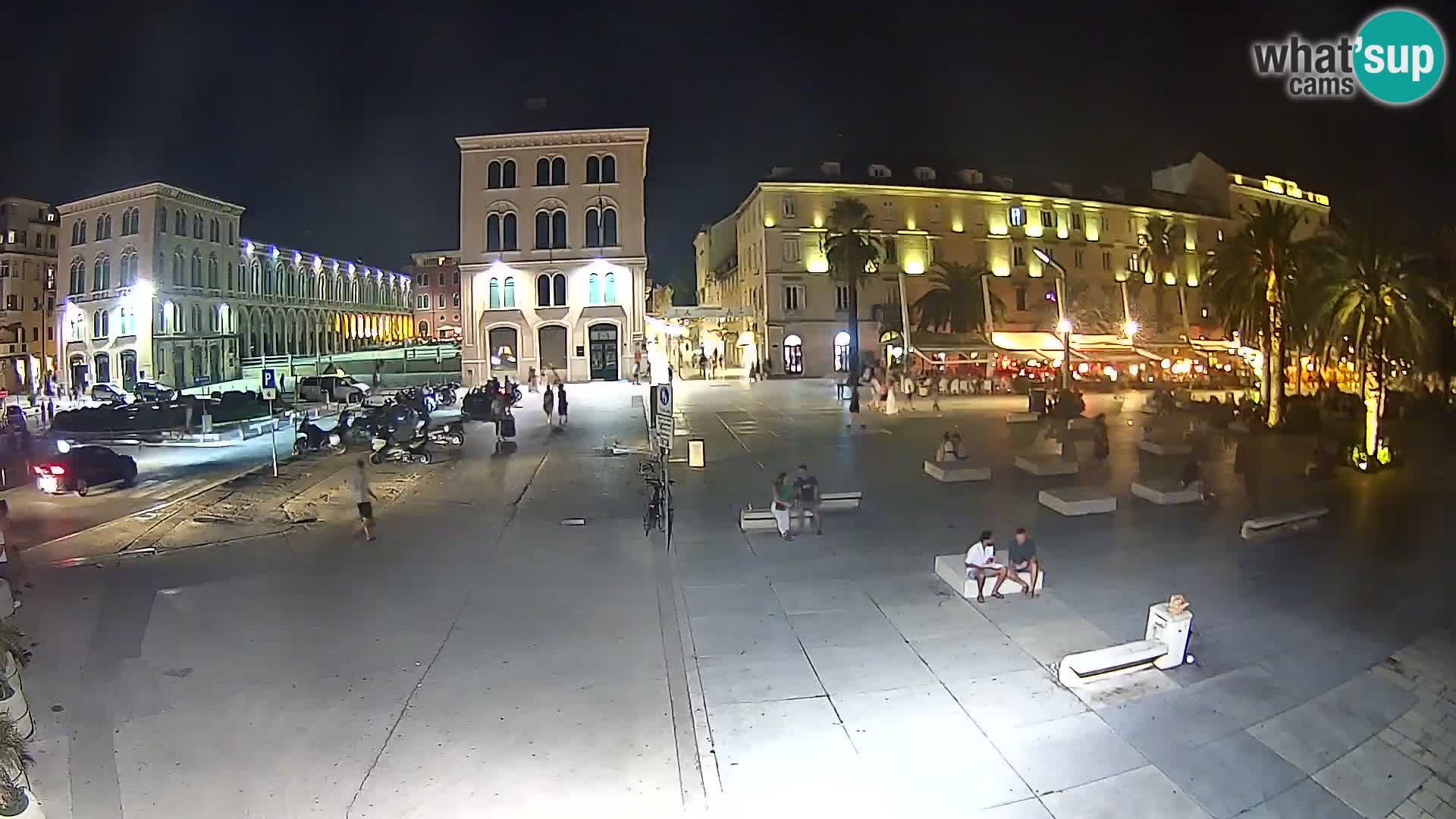 Webcam Split Riva – Prokurative | Trg Republike
