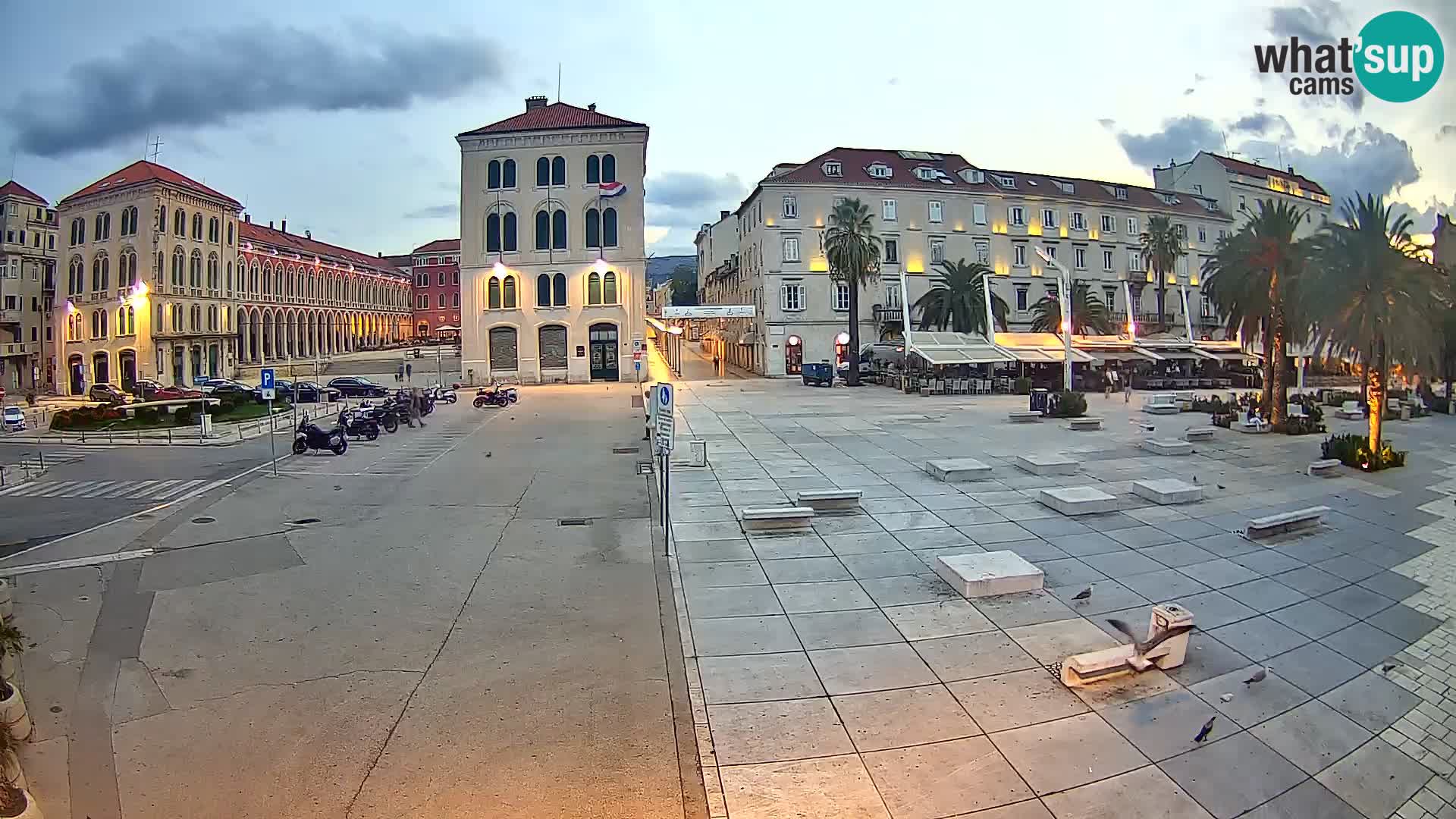 Webcam Spalato Riva – Prokurative | Piazza della Republika