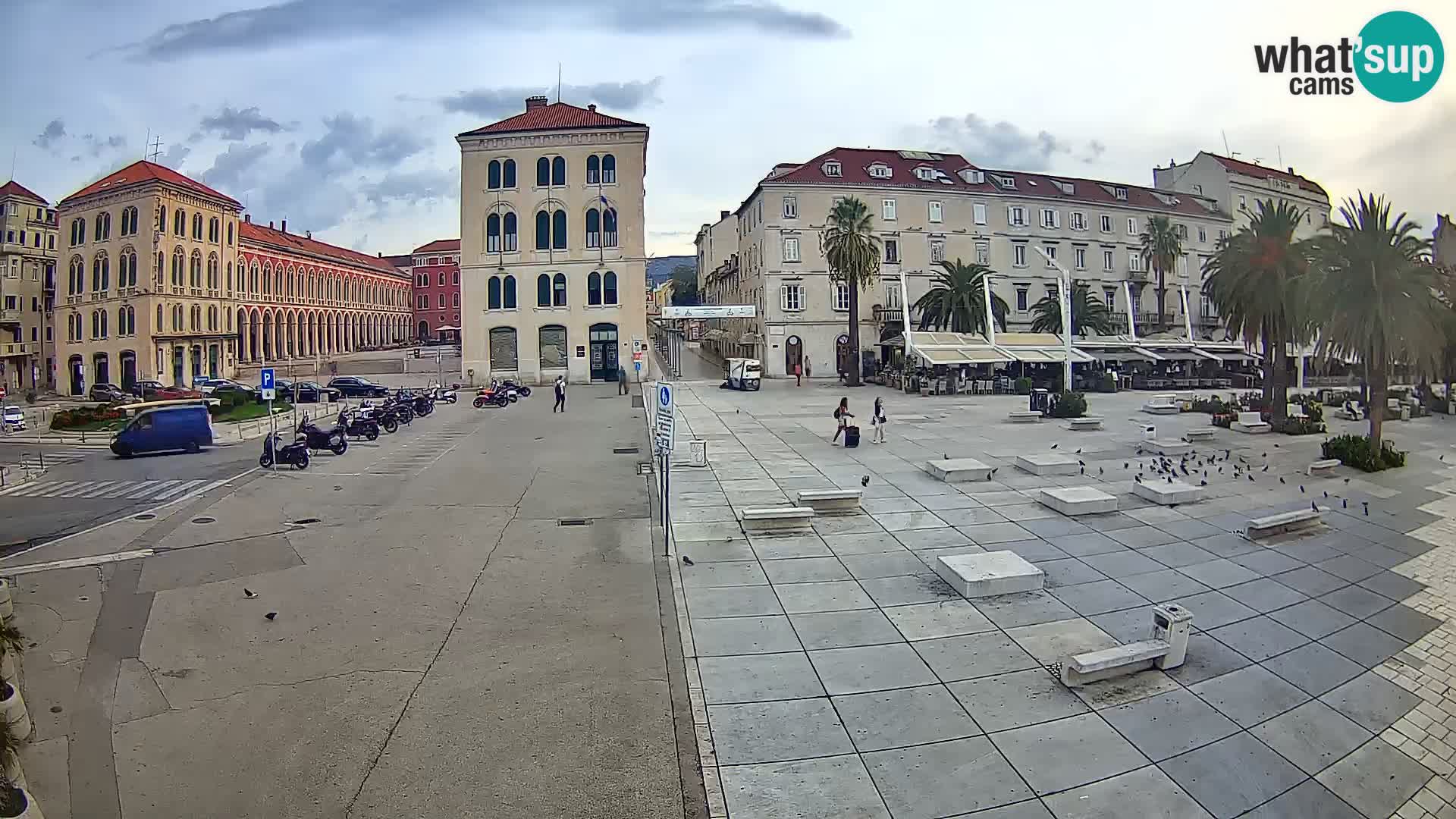 Webcam Split Riva – Prokurative | Trg Republike