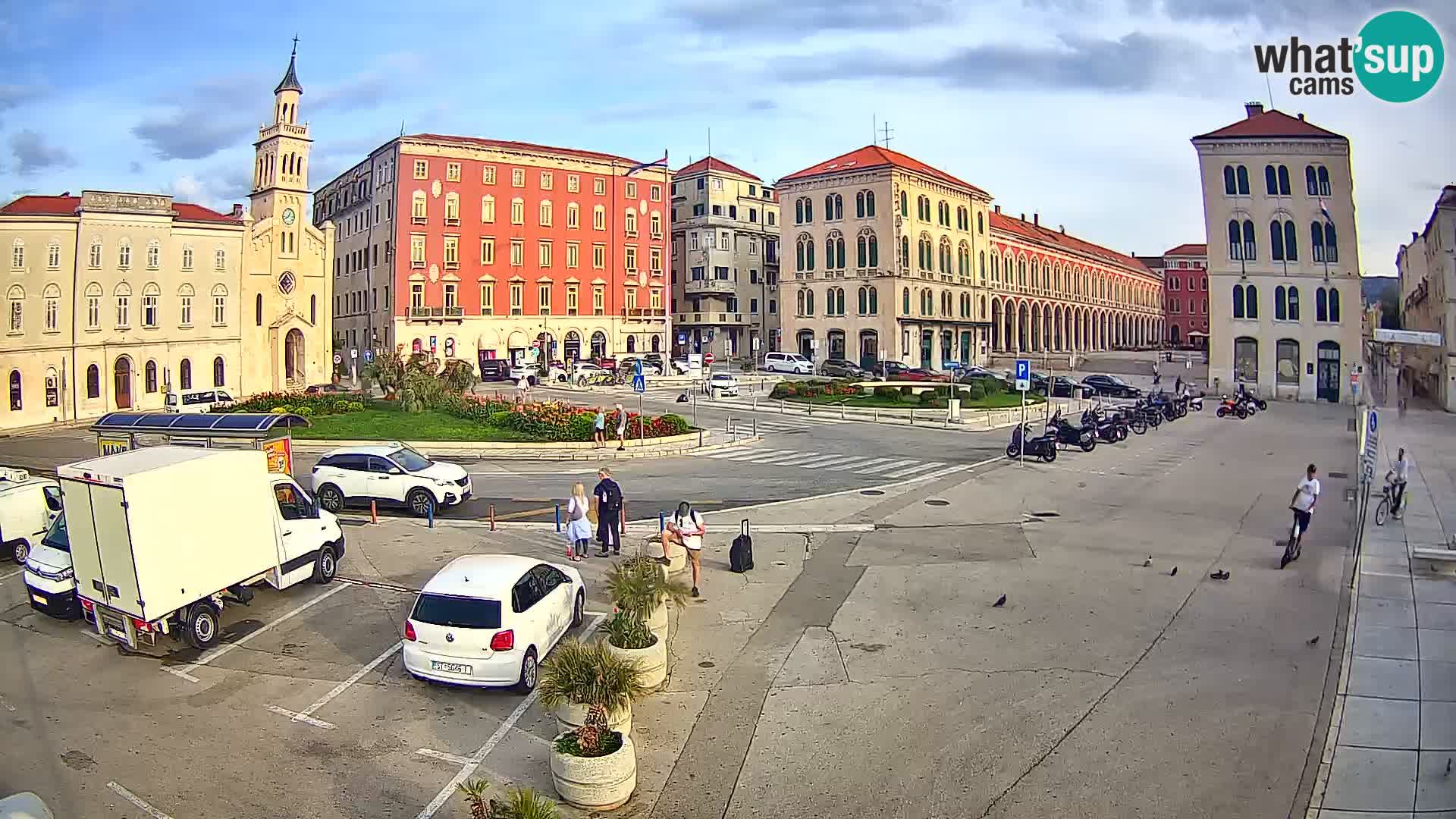 Split kamera Riva – Prokurative | Trg Republike