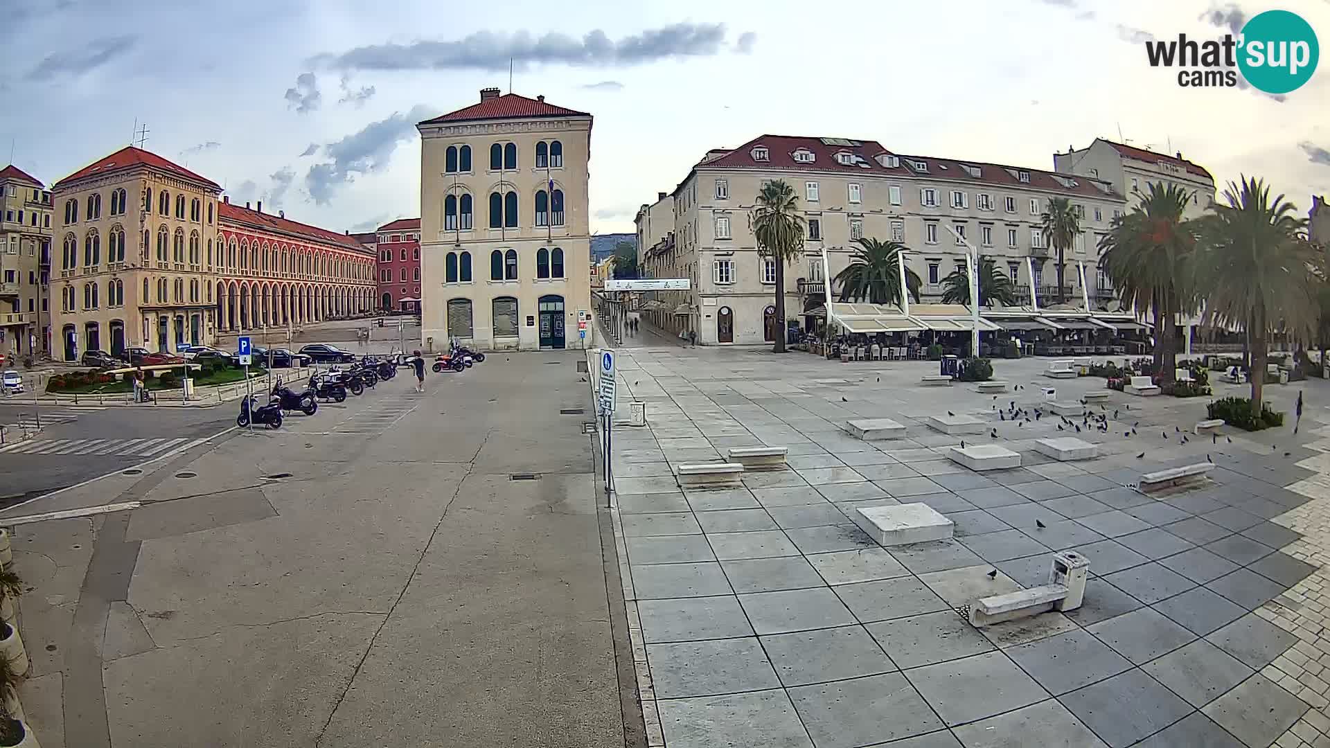 Webcam Split Riva – Prokurative | Trg Republike