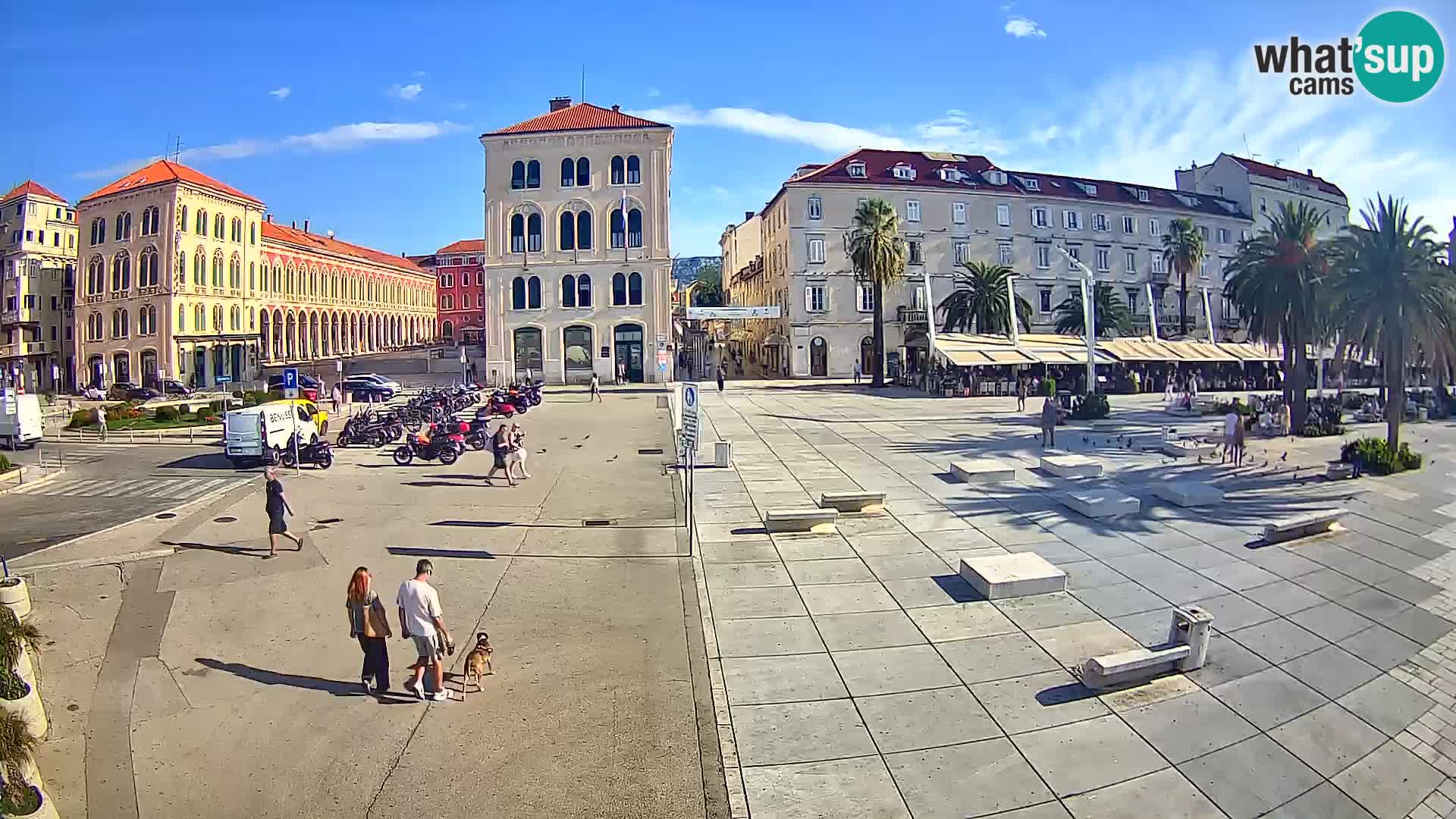 Webcam Split Riva – Prokurative | Trg Republike