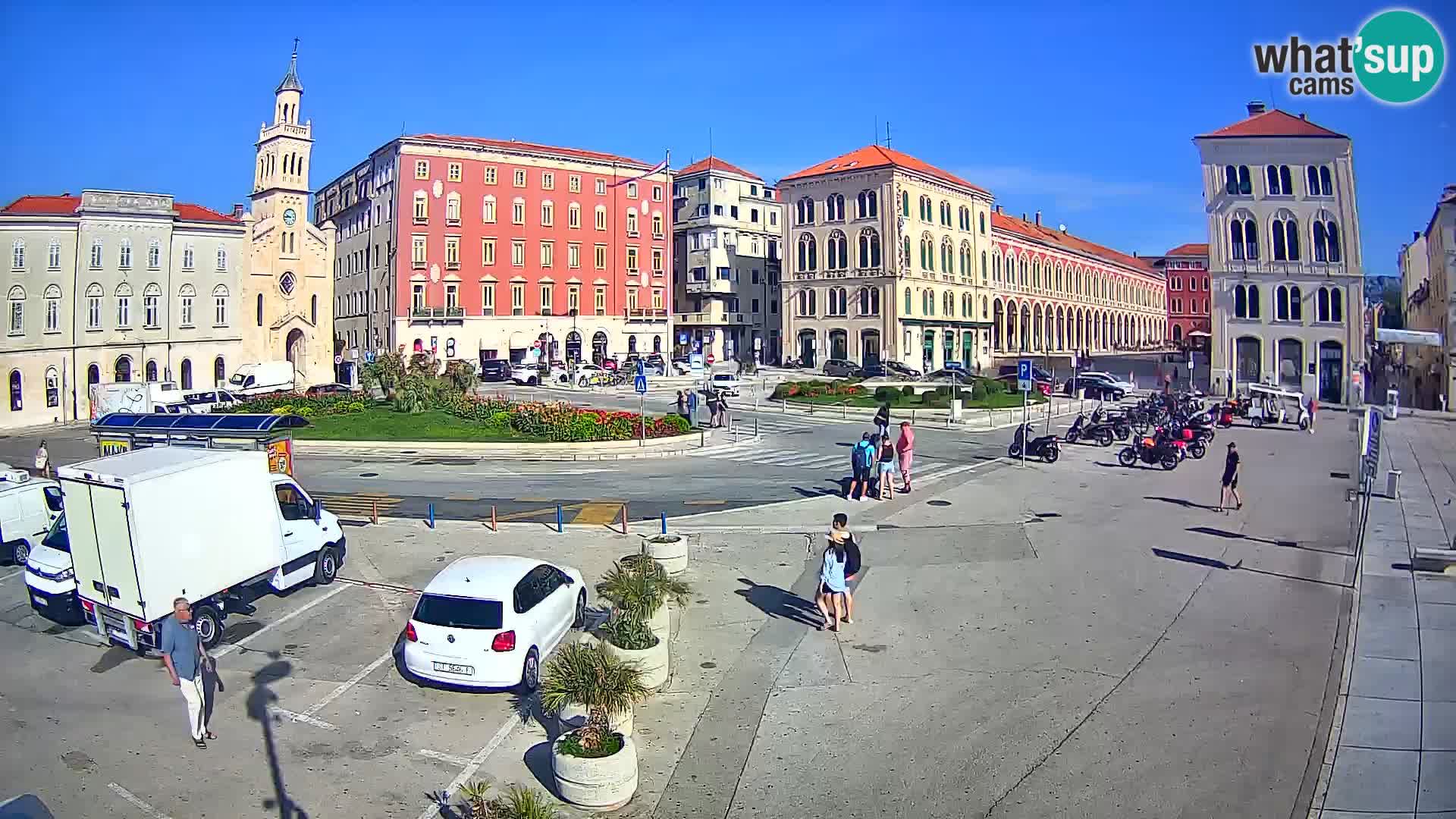 Webcam Split Riva – Prokurative | Trg Republike