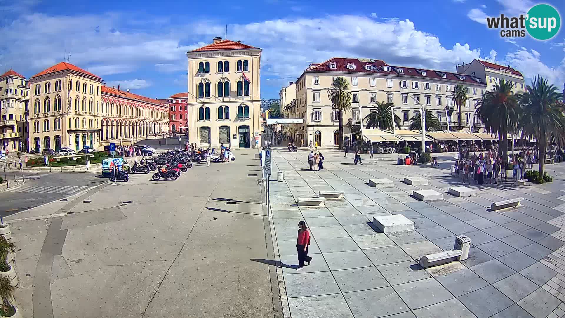 Webcam Split Riva – Prokurative | Trg Republike