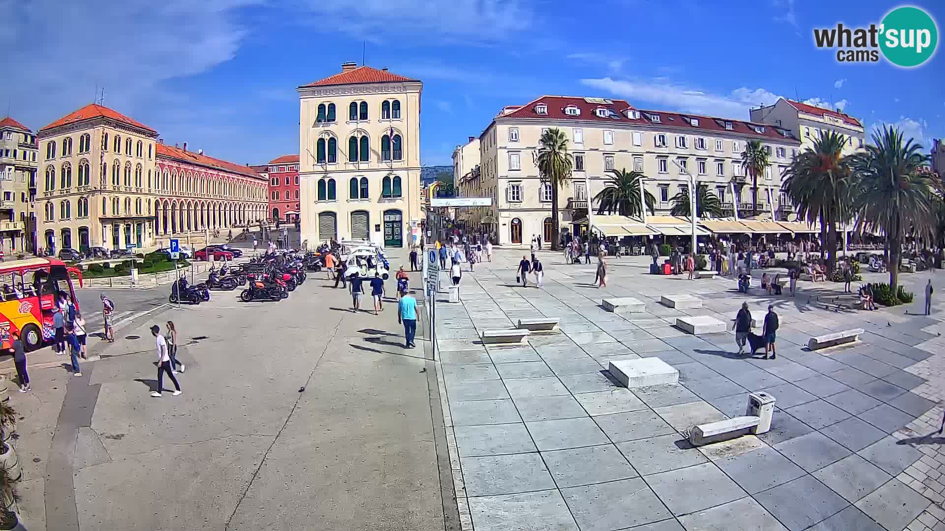 Live kamera Split Riva – Prokurative | Trg Republike