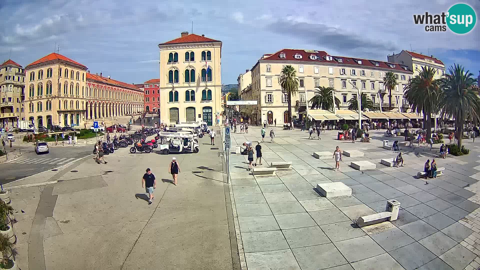 Webcam Split Riva – Prokurative | Plaza de la República